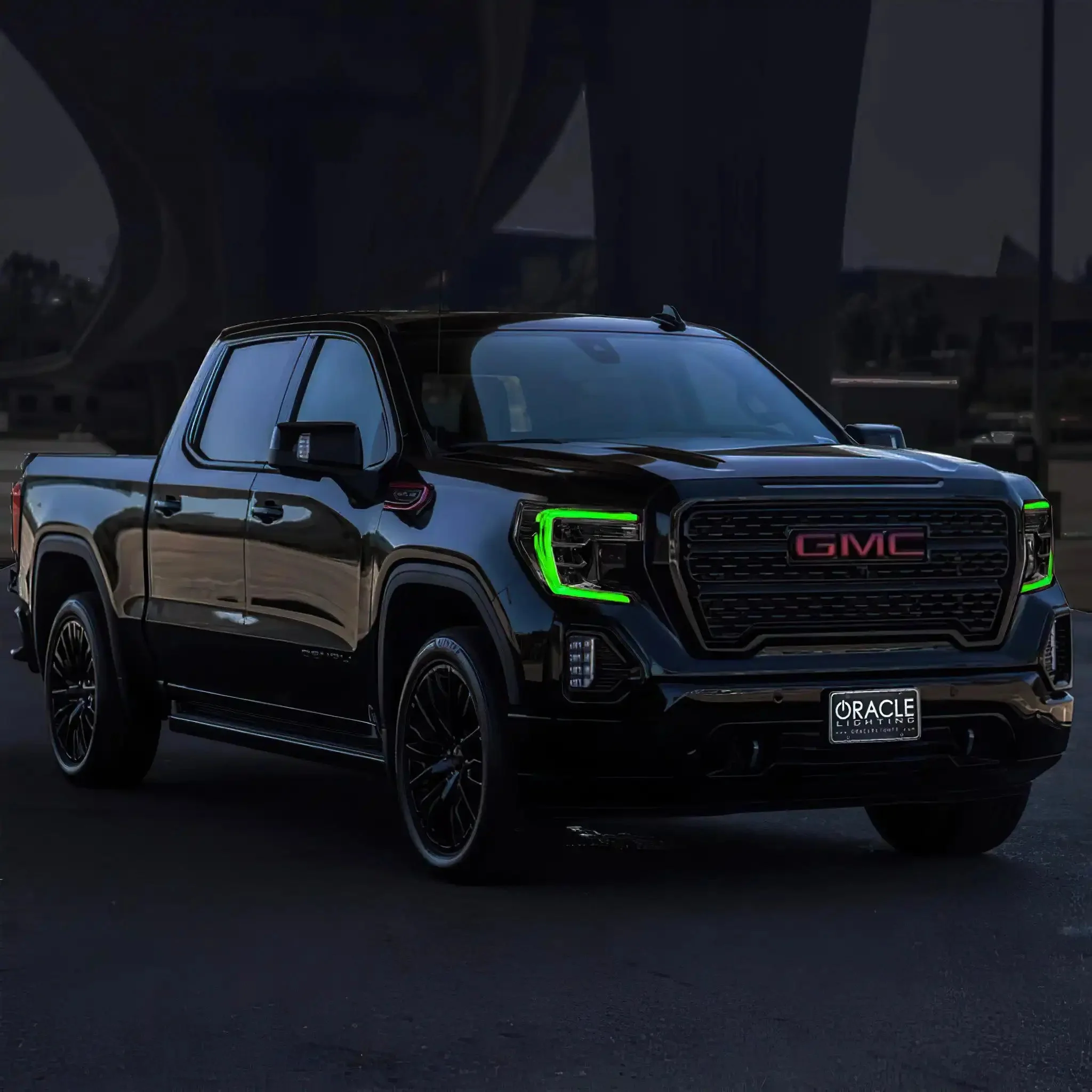 ORACLE Lighting 2019-2022 GMC Sierra 1500 ColorSHIFT RGB+W Headlight DRL Upgrade Kit - Image 9