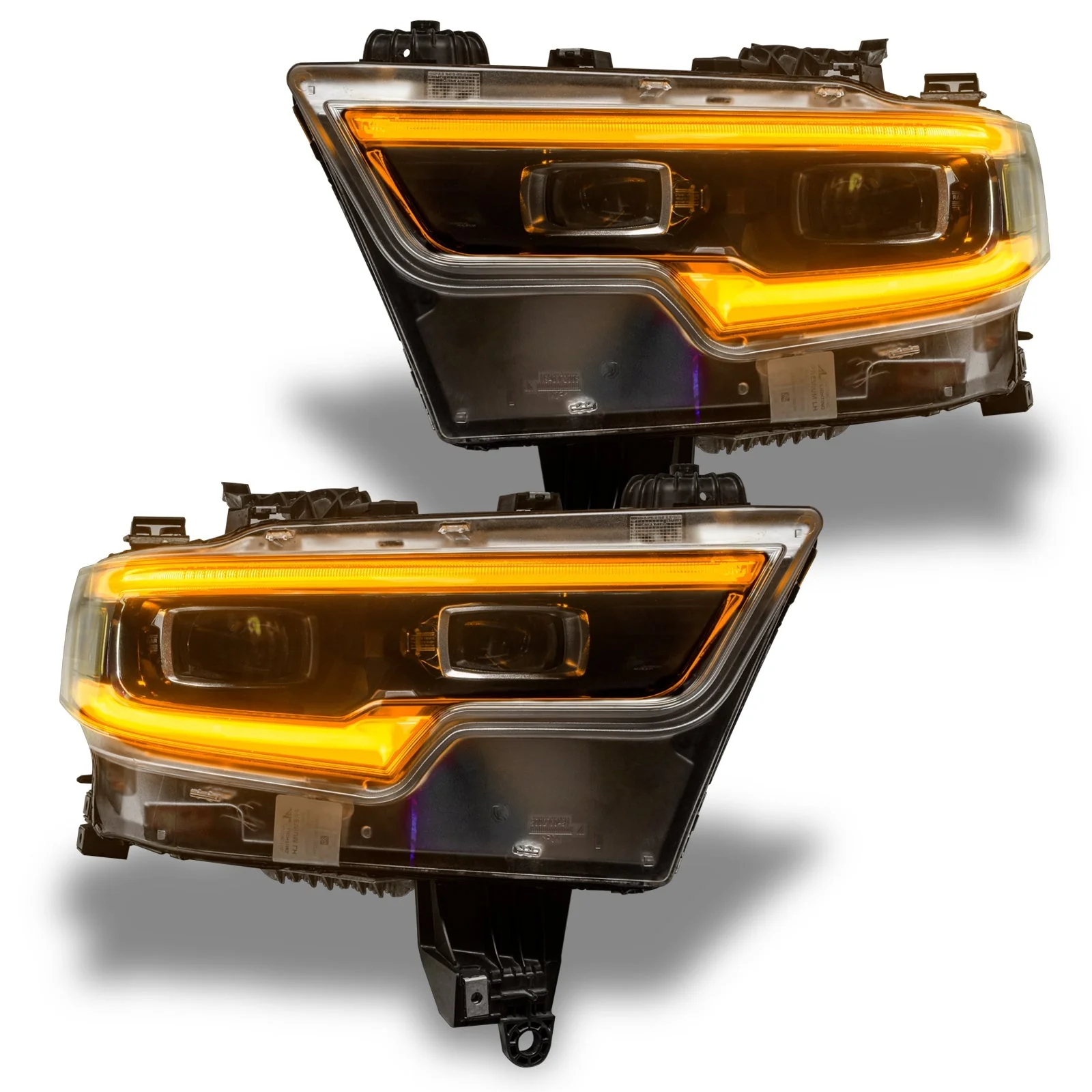 ORACLE Lighting 2019-2024 Ram 1500 RGBW+A Headlight DRL Upgrade Kit - LED Projector Headlights - Image 10