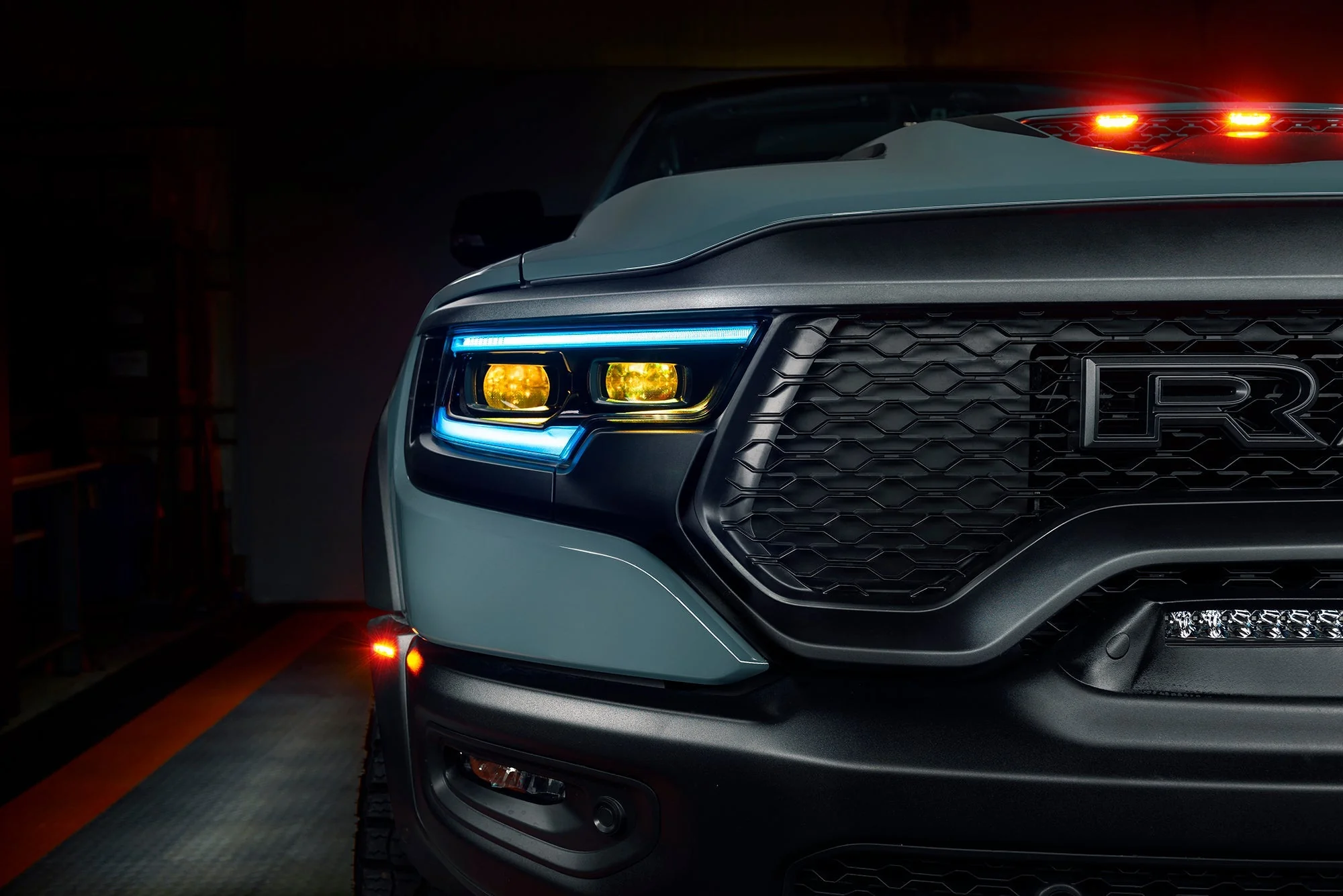 ORACLE Lighting 2019-2024 Ram 1500 RGBW+A Headlight DRL Upgrade Kit - LED Projector Headlights - Image 20