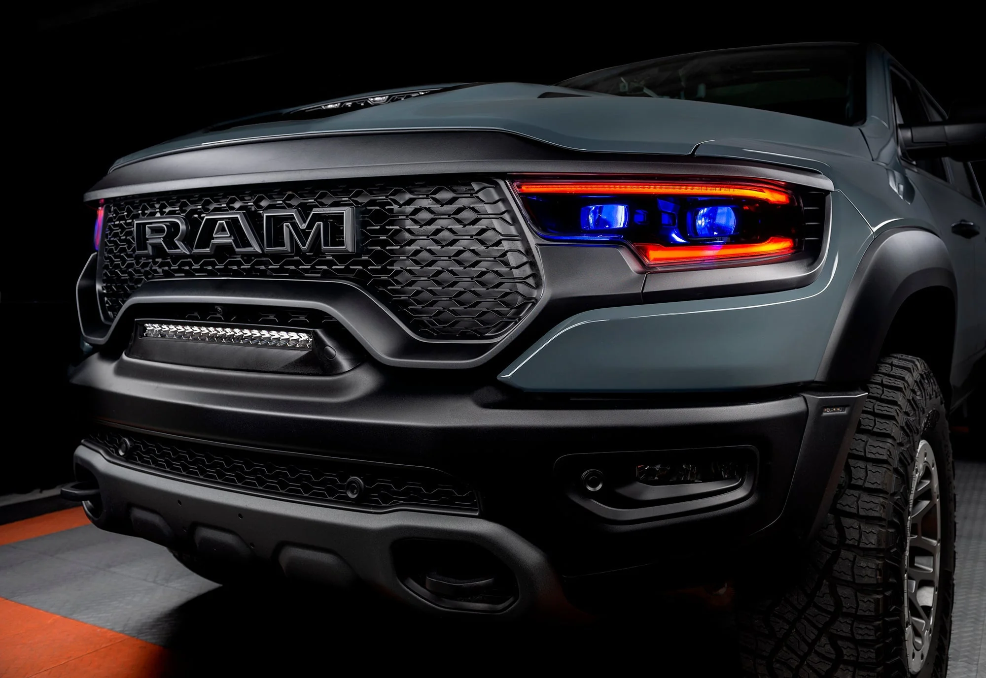 ORACLE Lighting 2019-2024 Ram 1500 RGBW+A Headlight DRL Upgrade Kit - LED Projector Headlights - Image 22
