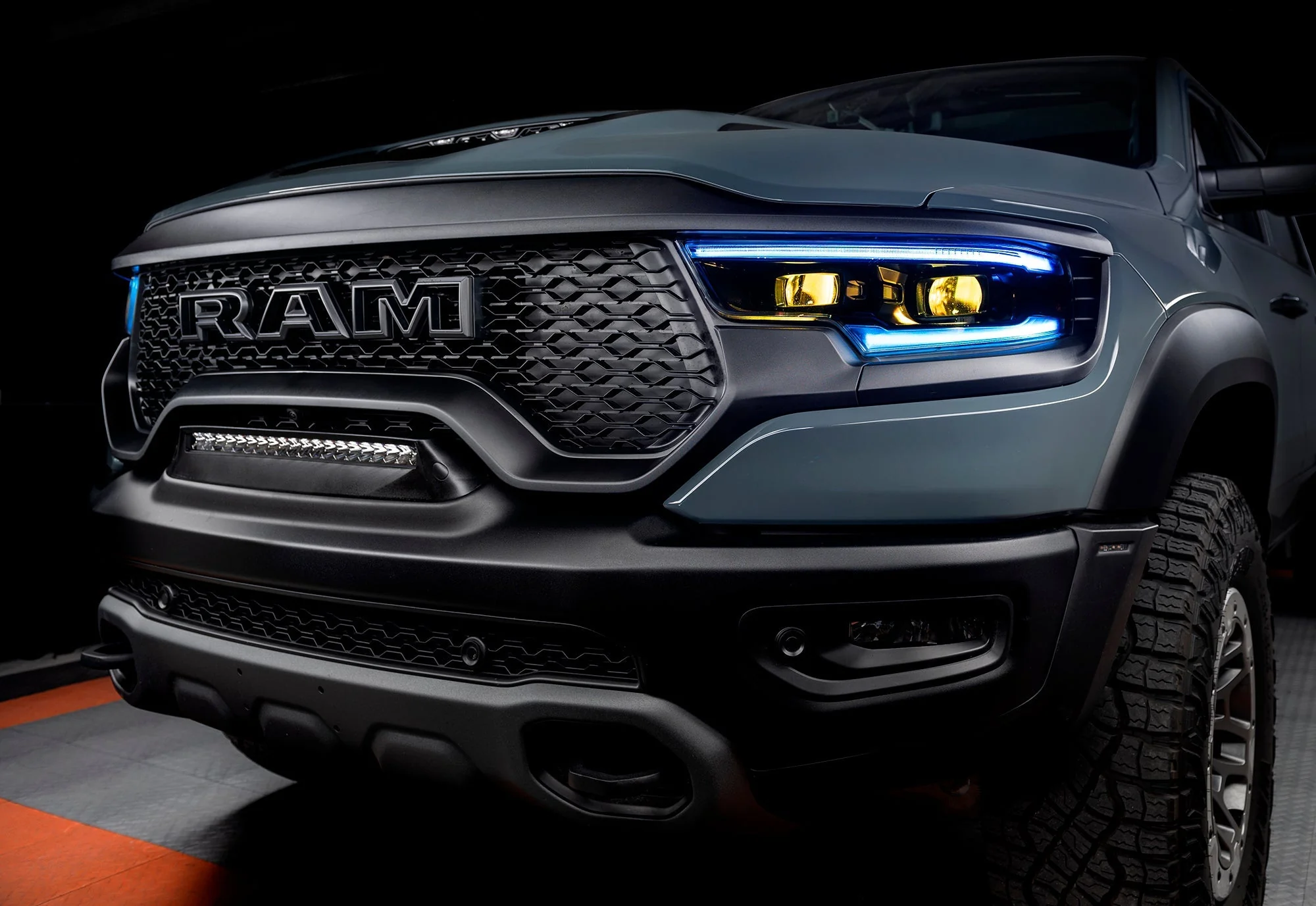ORACLE Lighting 2019-2024 Ram 1500 RGBW+A Headlight DRL Upgrade Kit - LED Projector Headlights - Image 27