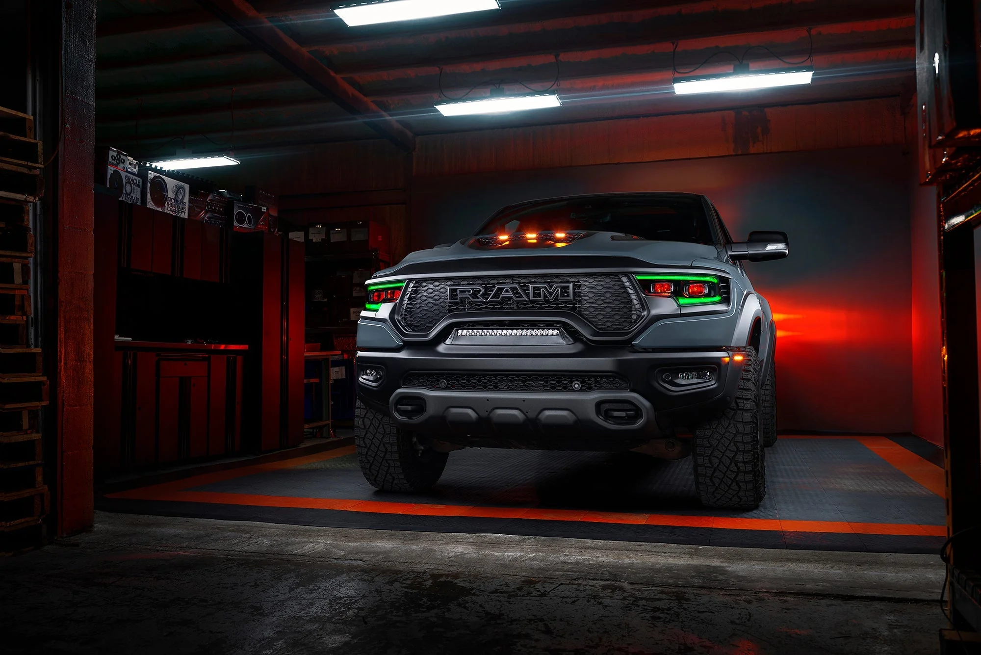 ORACLE Lighting 2019-2024 Ram 1500 RGBW+A Headlight DRL Upgrade Kit - LED Projector Headlights - Image 30