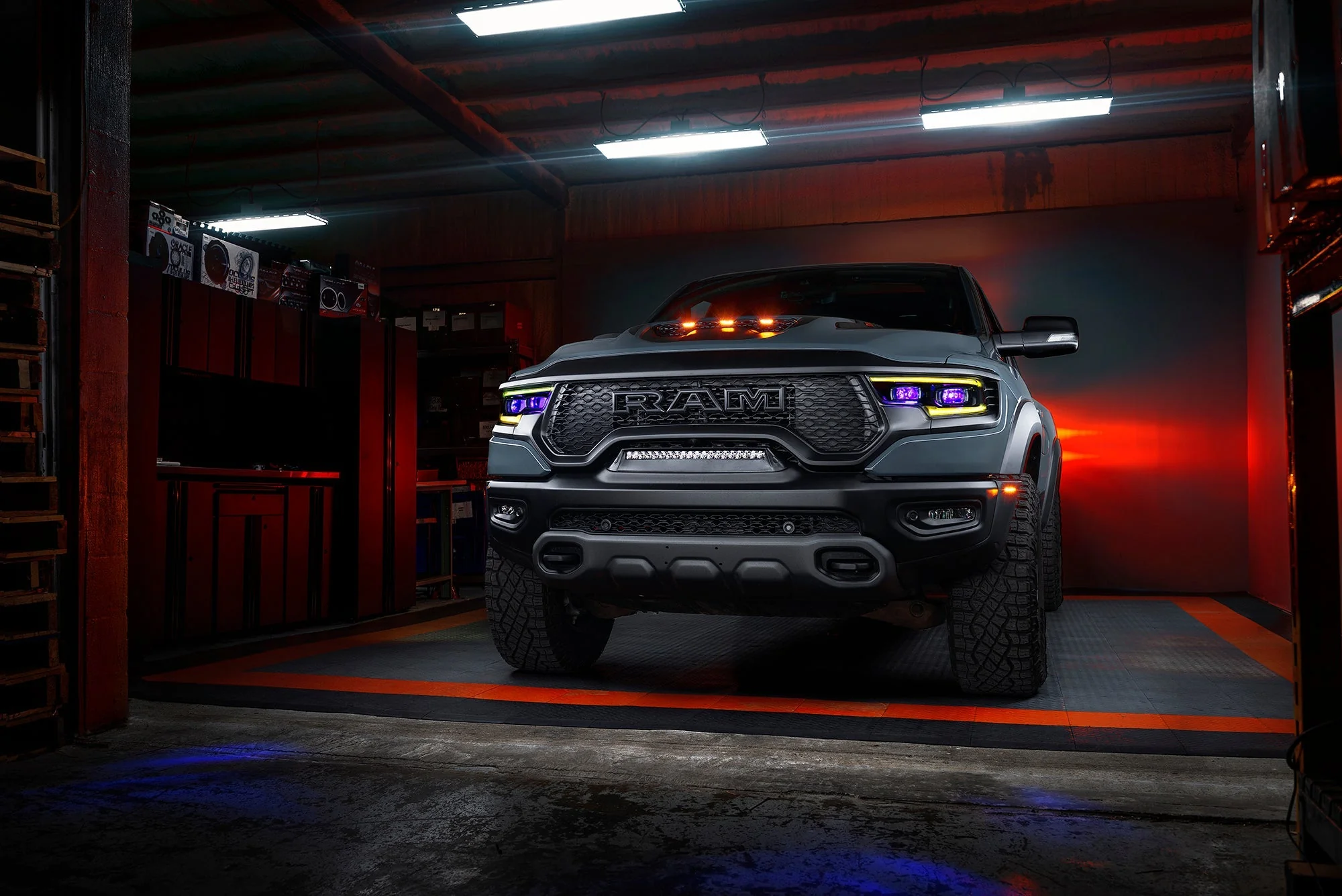 ORACLE Lighting 2019-2024 Ram 1500 RGBW+A Headlight DRL Upgrade Kit - LED Projector Headlights - Image 32