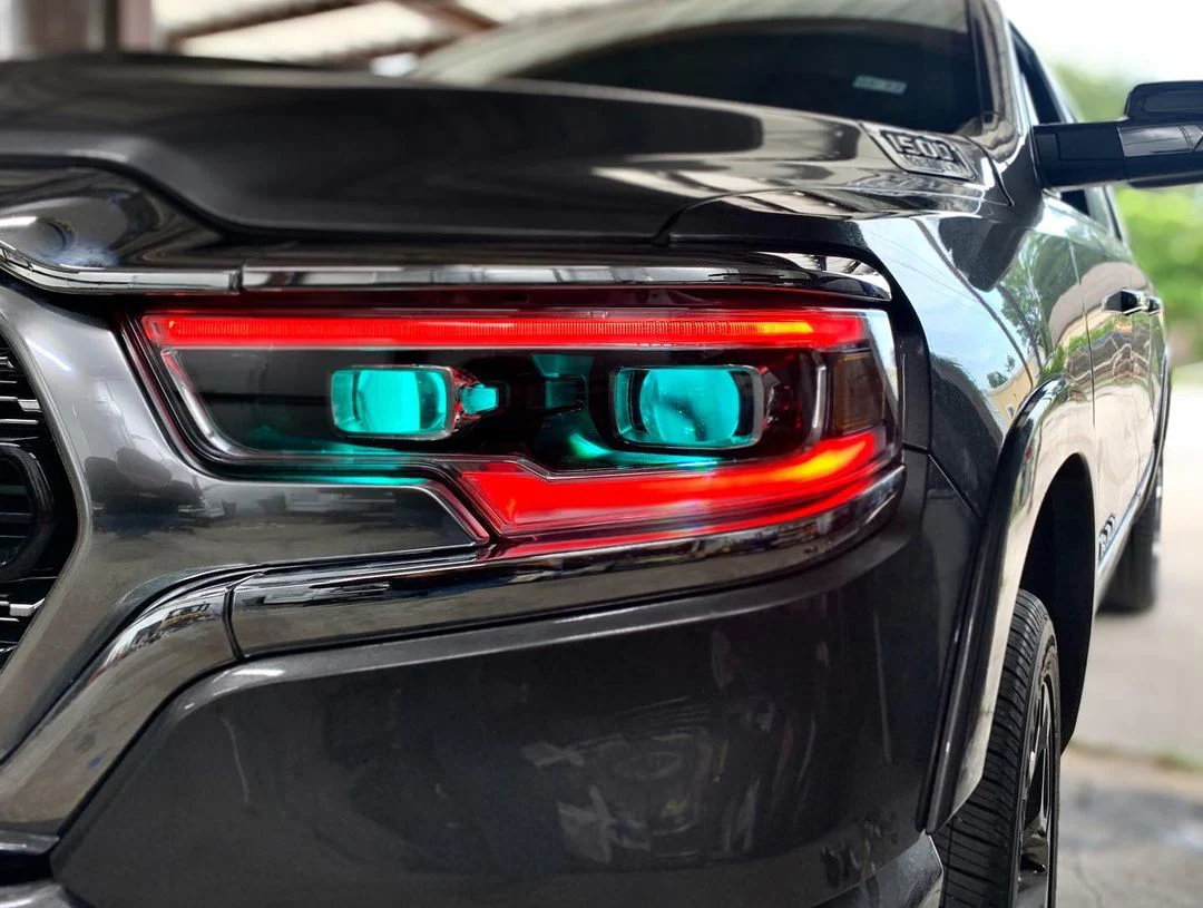 ORACLE Lighting 2019-2024 Ram 1500 RGBW+A Headlight DRL Upgrade Kit - LED Projector Headlights - Image 37