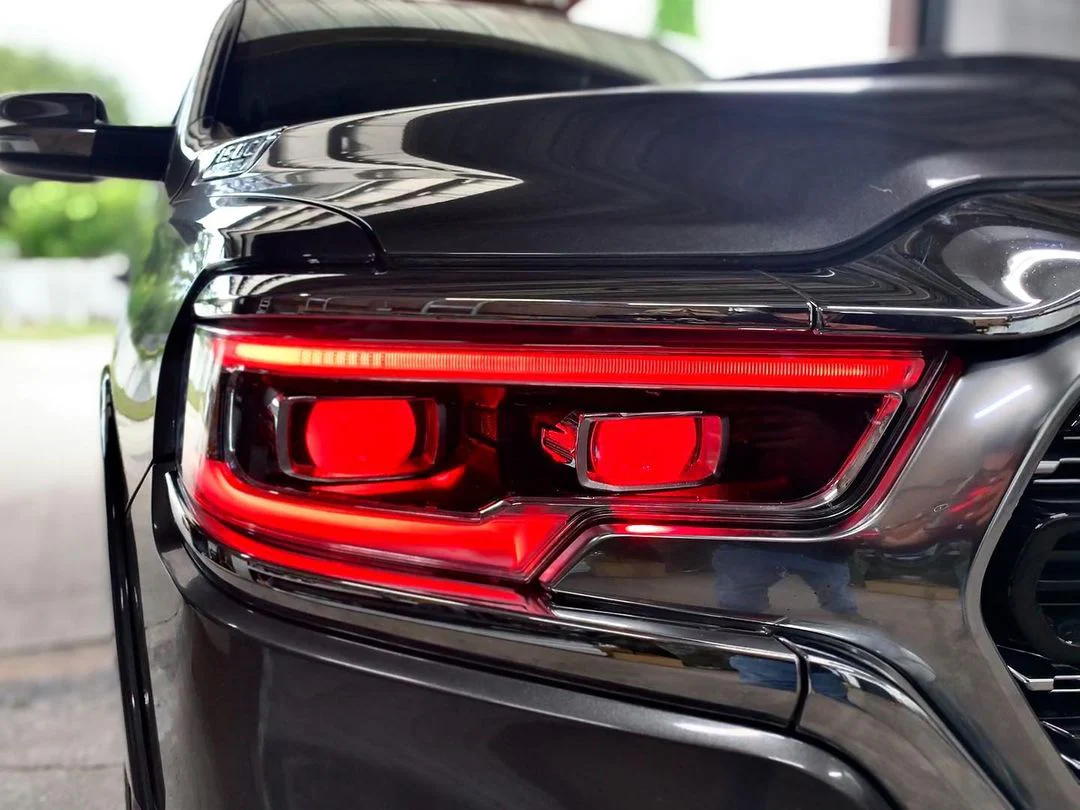 ORACLE Lighting 2019-2024 Ram 1500 RGBW+A Headlight DRL Upgrade Kit - LED Projector Headlights - Image 39