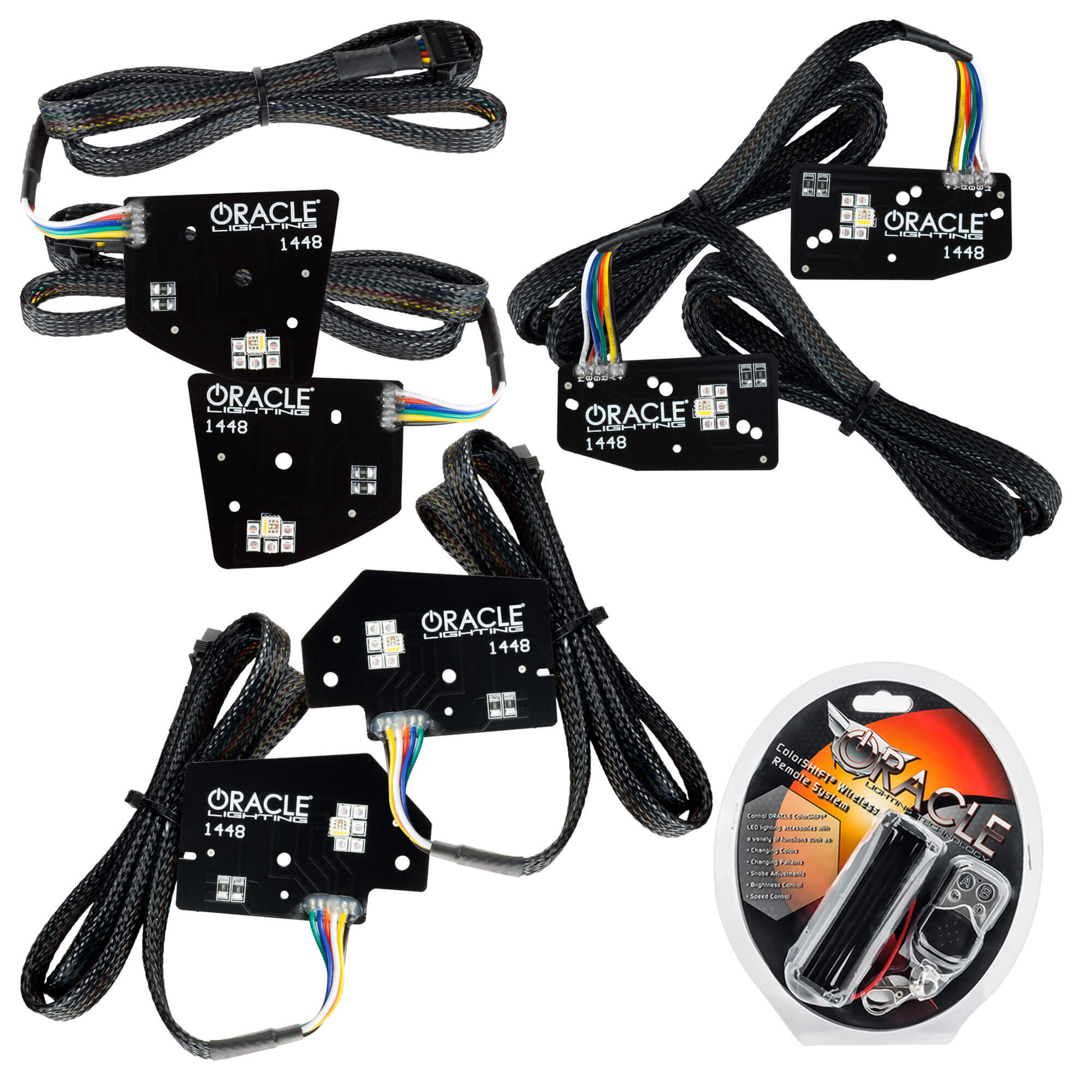 ORACLE Lighting 2019-2024 Ram 1500 RGBW+A Headlight DRL Upgrade Kit - LED Projector Headlights - Image 42