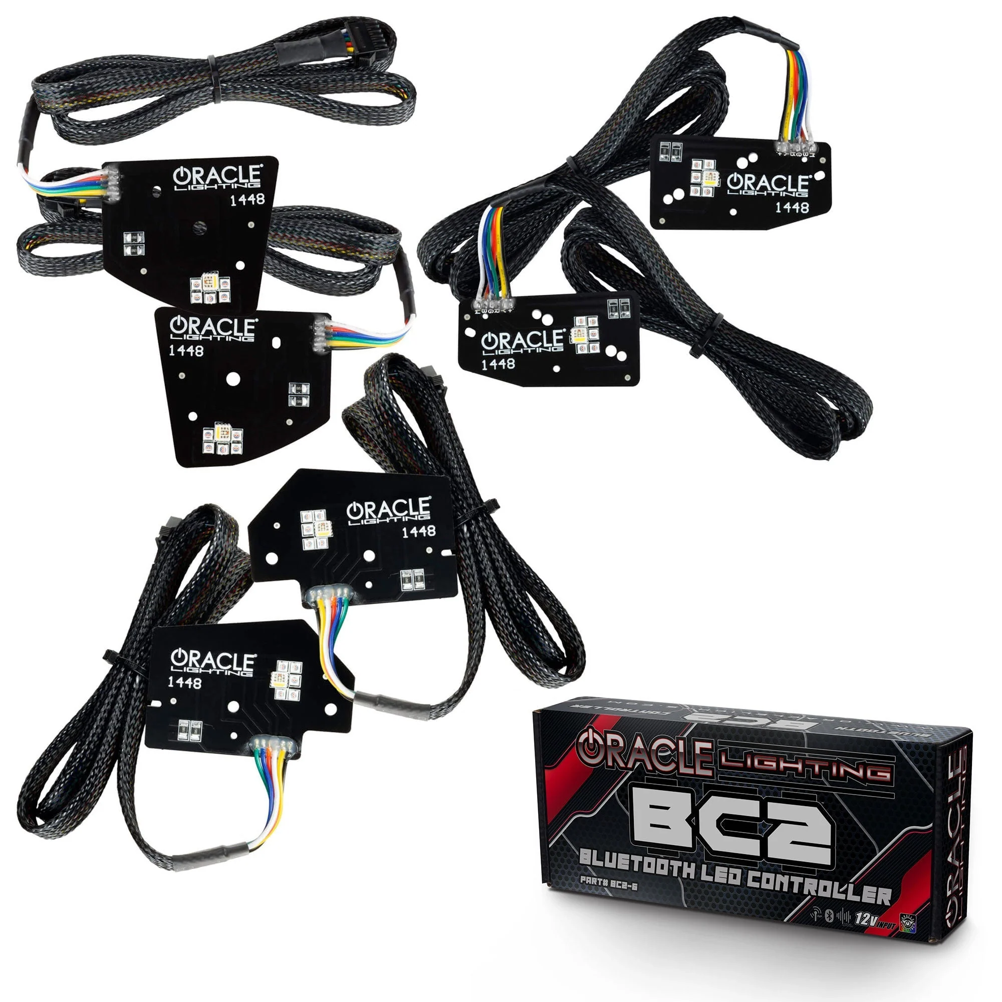 ORACLE Lighting 2019-2024 Ram 1500 RGBW+A Headlight DRL Upgrade Kit - LED Projector Headlights - Image 44