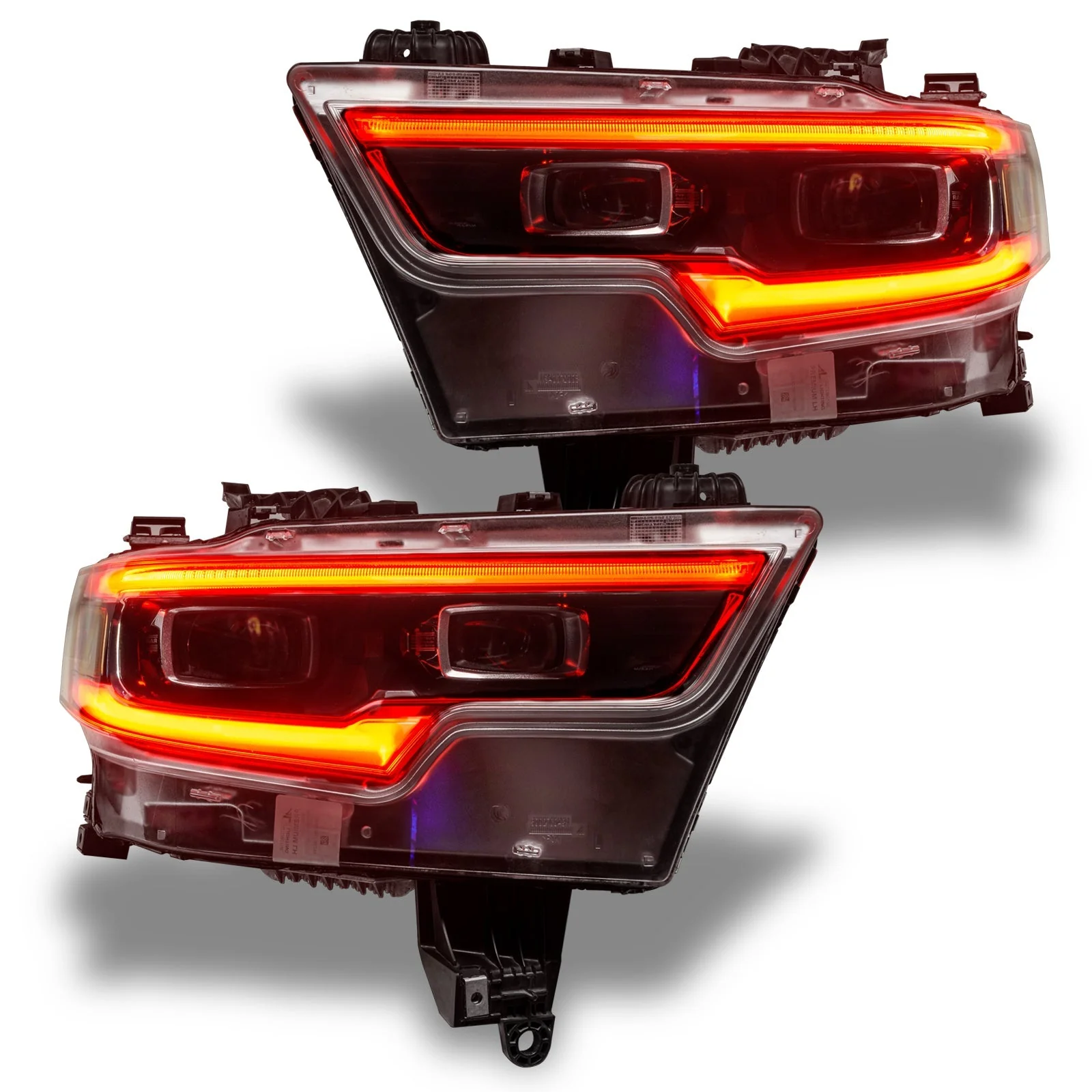 ORACLE Lighting 2019-2024 Ram 1500 RGBW+A Headlight DRL Upgrade Kit - LED Projector Headlights - Image 8