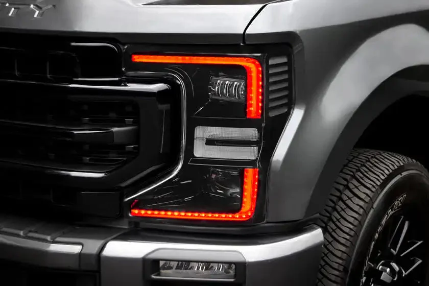ORACLE Lighting 2020-2022 Ford F-250/350 Super Duty ORACLE Dynamic ColorSHIFT Headlight DRL Upgrade Kit w/Switchback Turn Signals - Image 34
