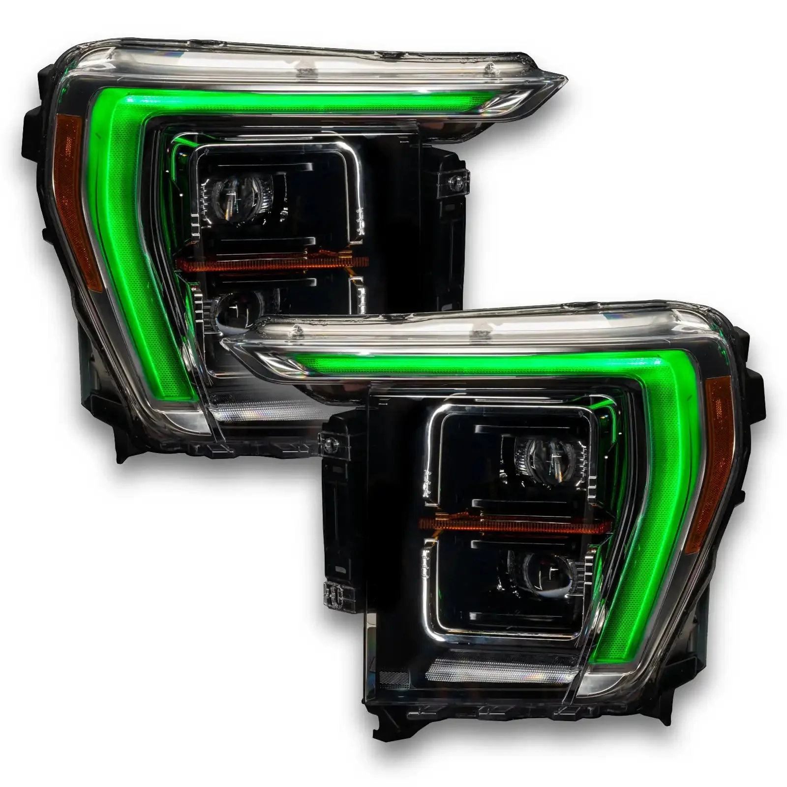 ORACLE Lighting 2021-2023 Ford F-150 ColorSHIFT RGB+W Headlight DRL Upgrade Kit - Image 13