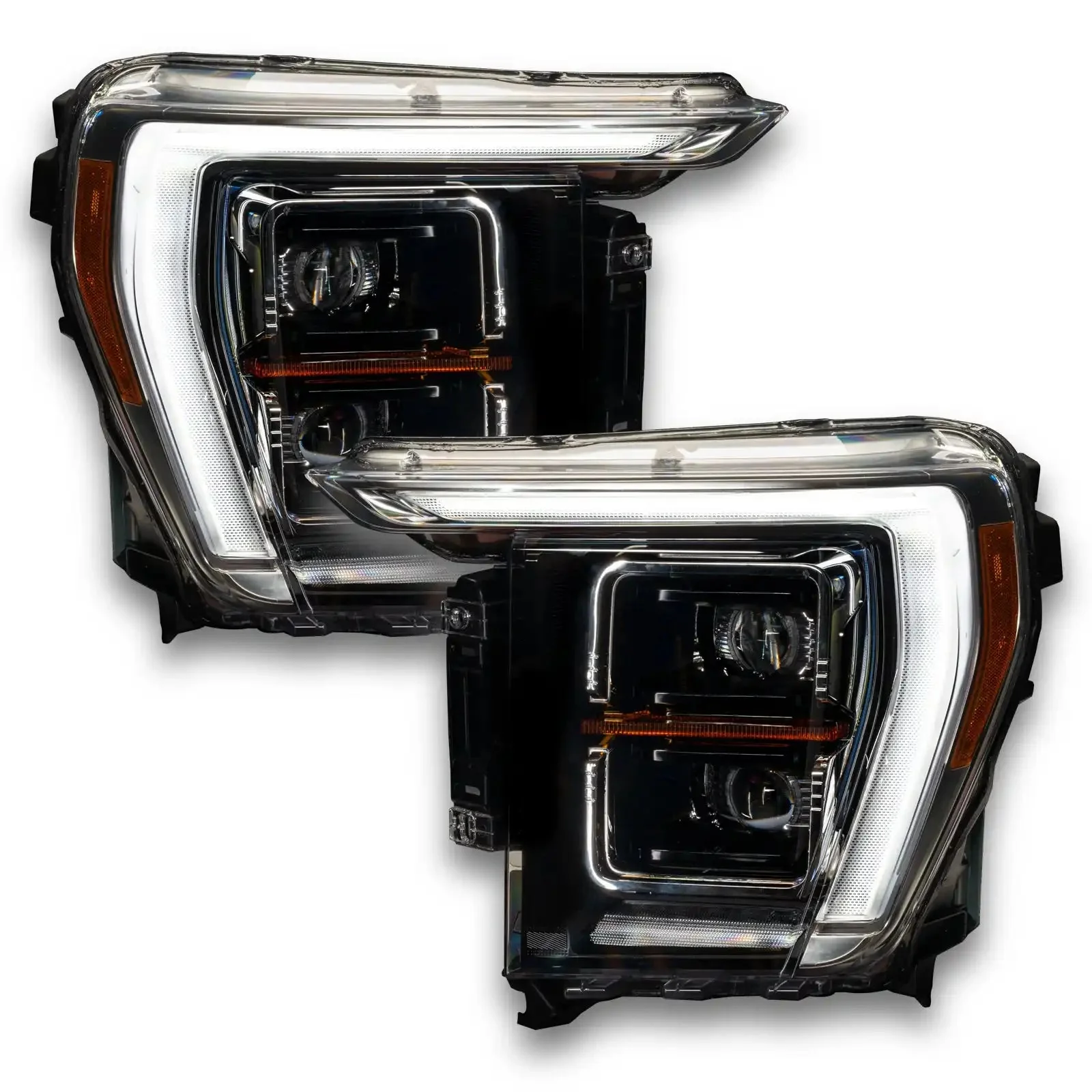 ORACLE Lighting 2021-2023 Ford F-150 ColorSHIFT RGB+W Headlight DRL Upgrade Kit - Image 17