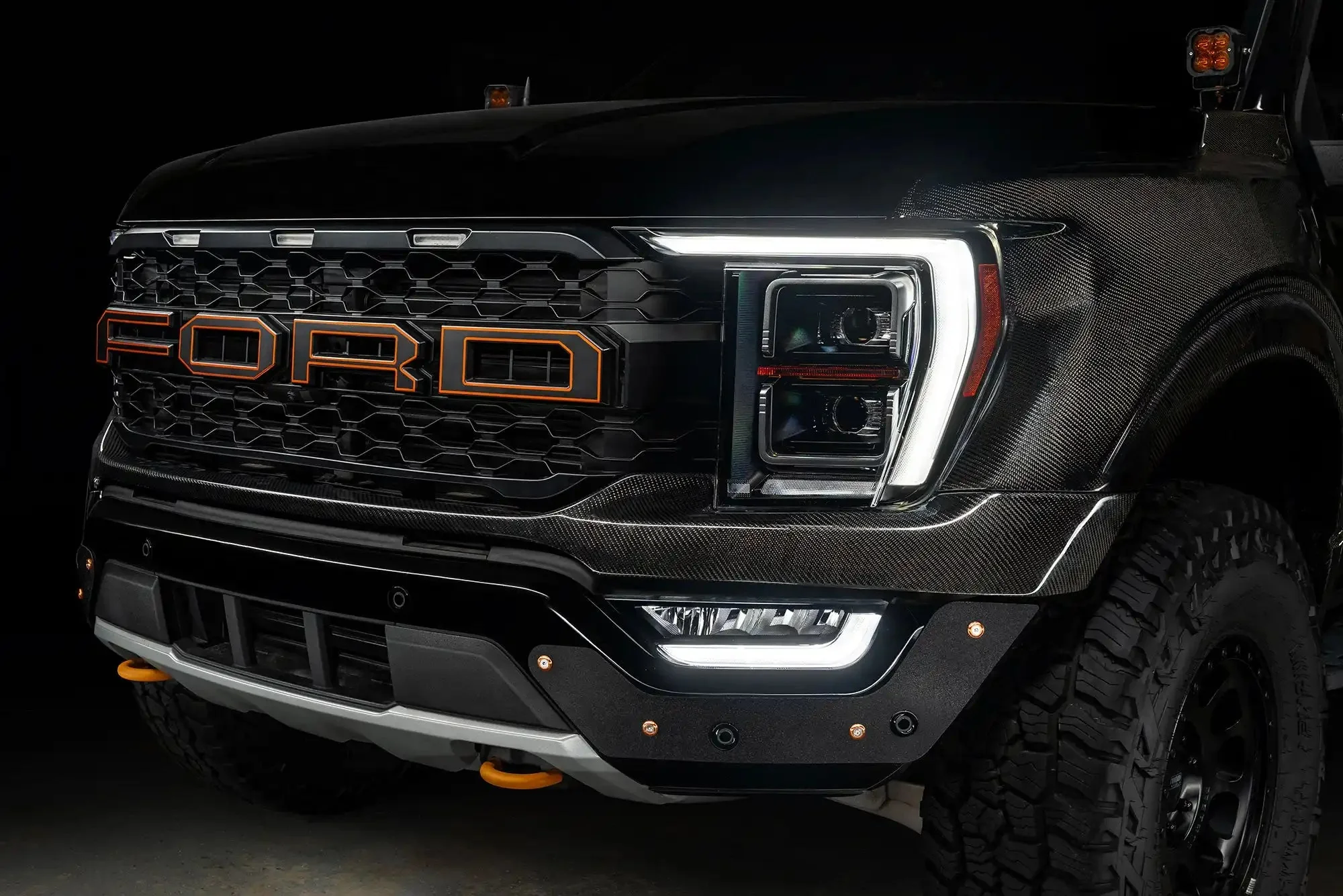 ORACLE Lighting 2021-2023 Ford F-150 ColorSHIFT RGB+W Headlight DRL Upgrade Kit - Image 19