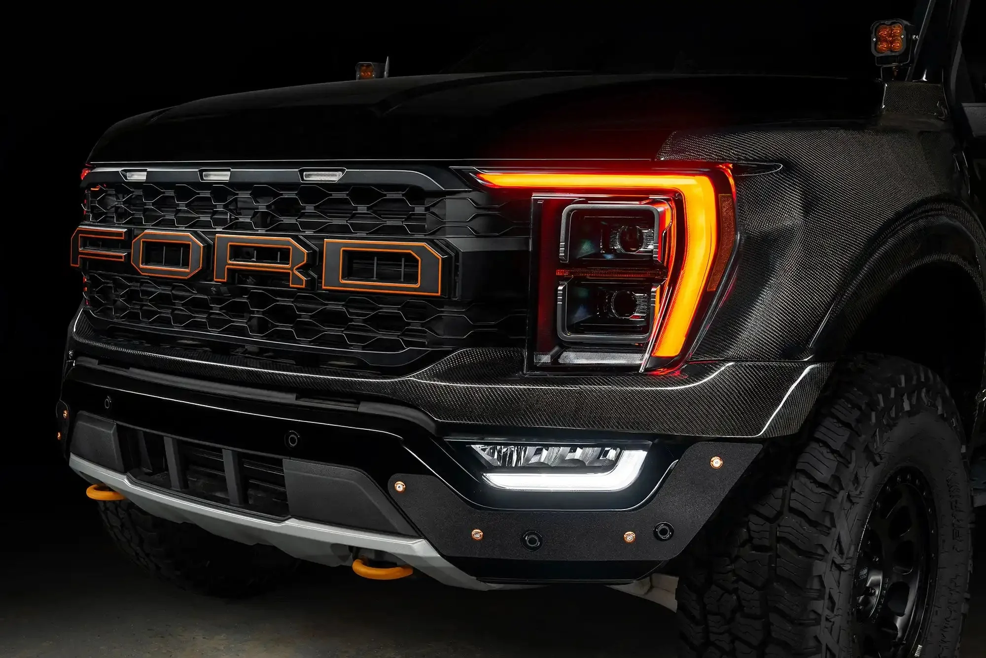 ORACLE Lighting 2021-2023 Ford F-150 ColorSHIFT RGB+W Headlight DRL Upgrade Kit - Image 23