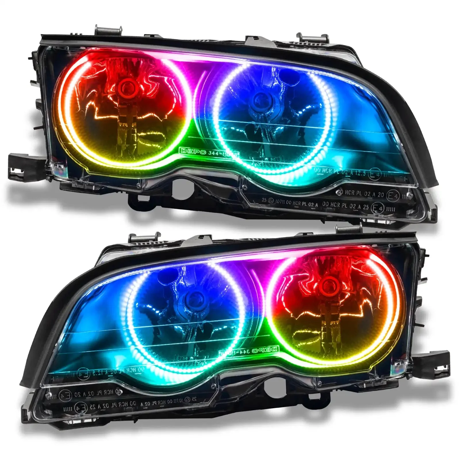 1999-2001 BMW 3 Series Convertible/Coupe Pre-Assembled Headlights - Halogen - Image 6