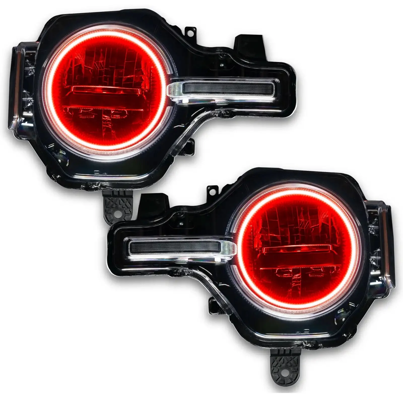 ORACLE Lighting 2021-2025 Ford Bronco LED Headlight Halo Kit - Base Headlights - Image 10