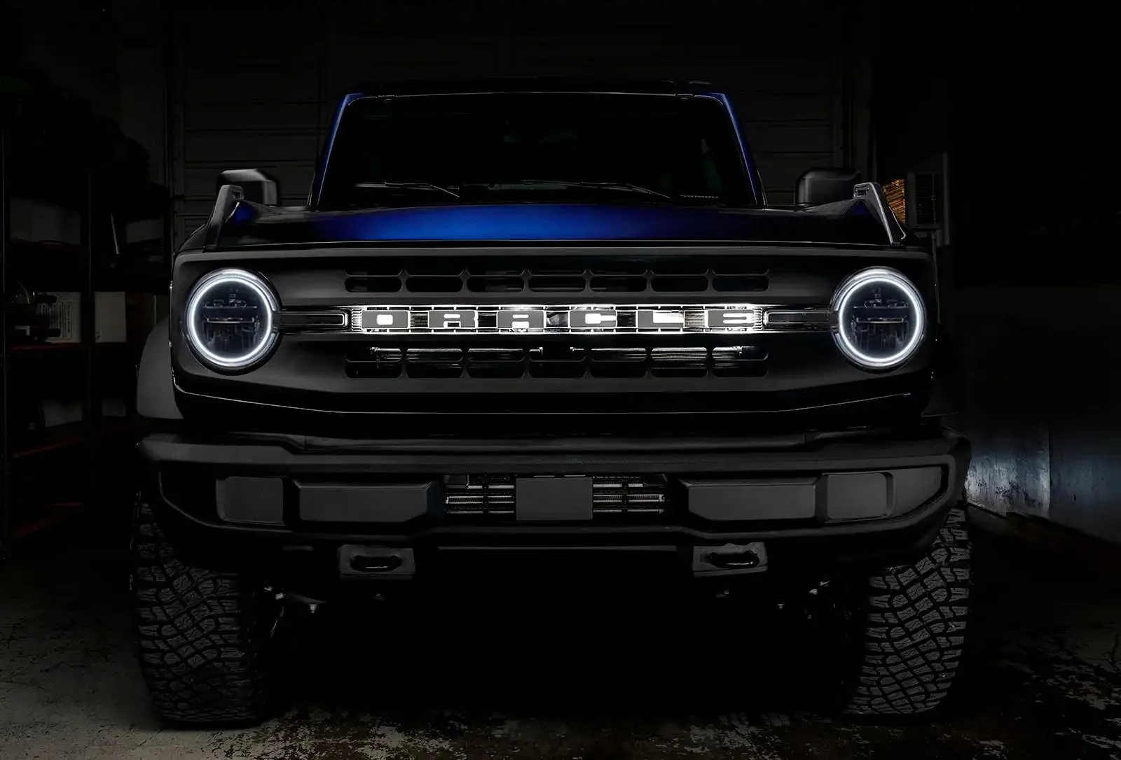 ORACLE Lighting 2021-2025 Ford Bronco LED Headlight Halo Kit - Base Headlights - Image 17
