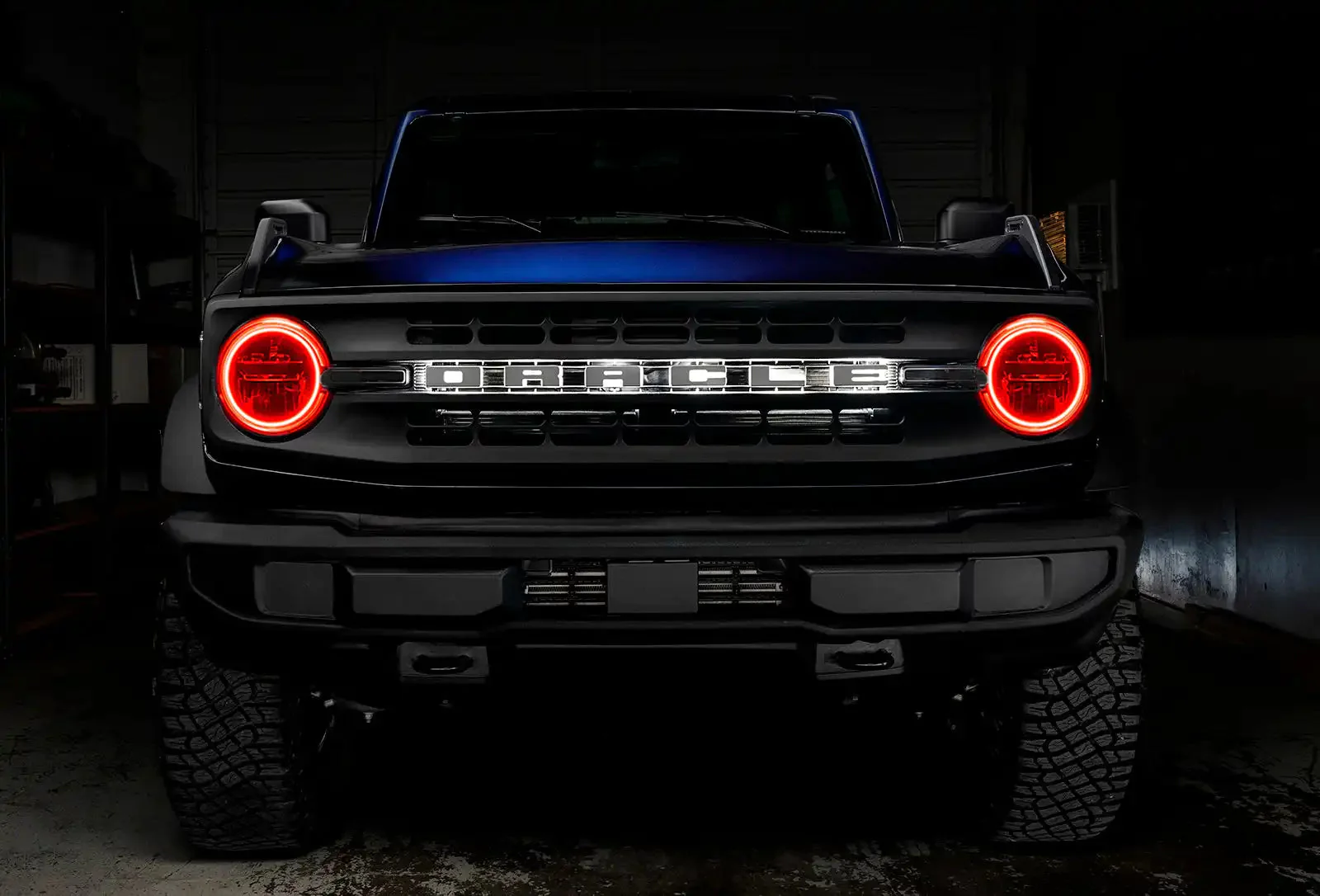 ORACLE Lighting 2021-2025 Ford Bronco LED Headlight Halo Kit - Base Headlights - Image 19