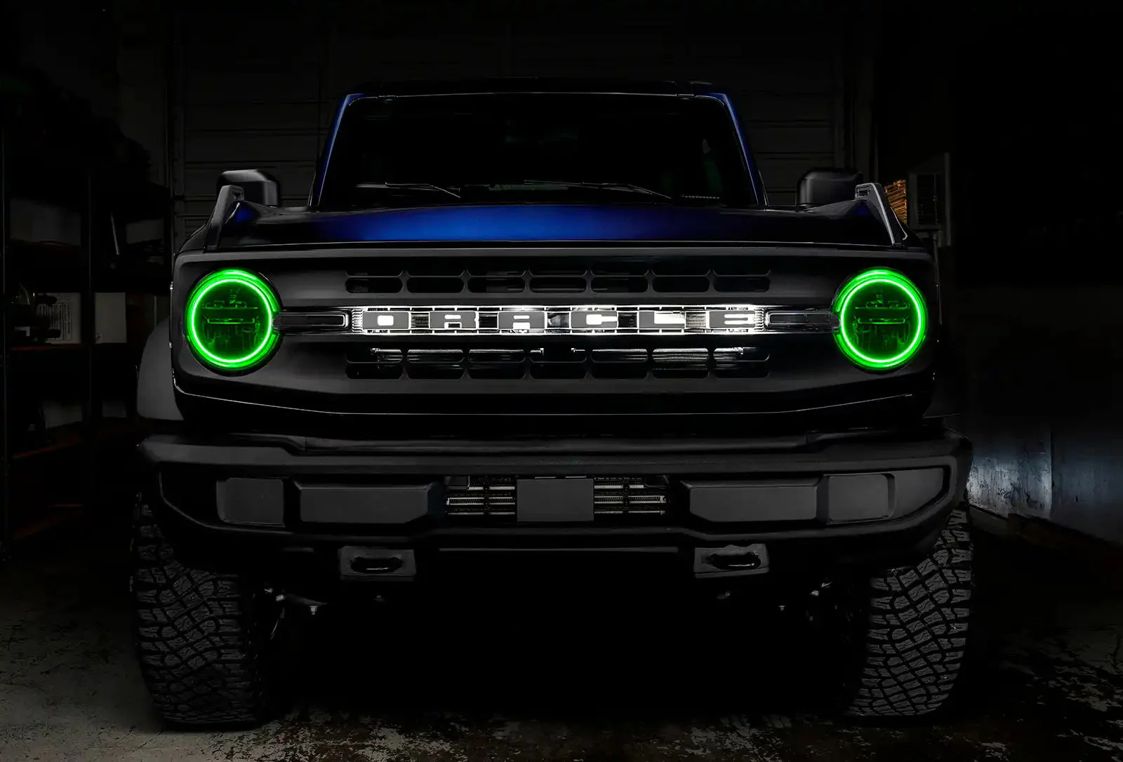 ORACLE Lighting 2021-2025 Ford Bronco LED Headlight Halo Kit - Base Headlights - Image 20