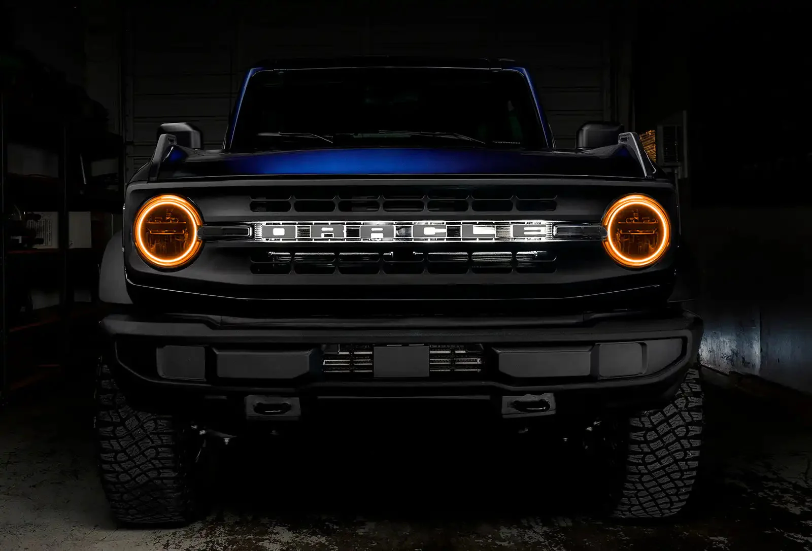 ORACLE Lighting 2021-2025 Ford Bronco LED Headlight Halo Kit - Base Headlights - Image 21