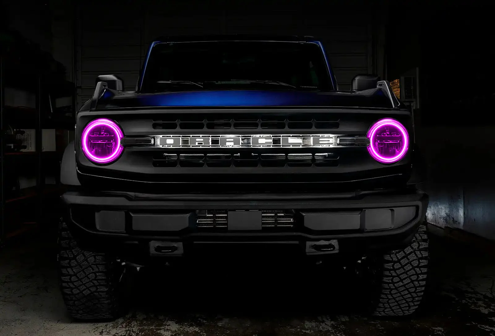 ORACLE Lighting 2021-2025 Ford Bronco LED Headlight Halo Kit - Base Headlights - Image 24