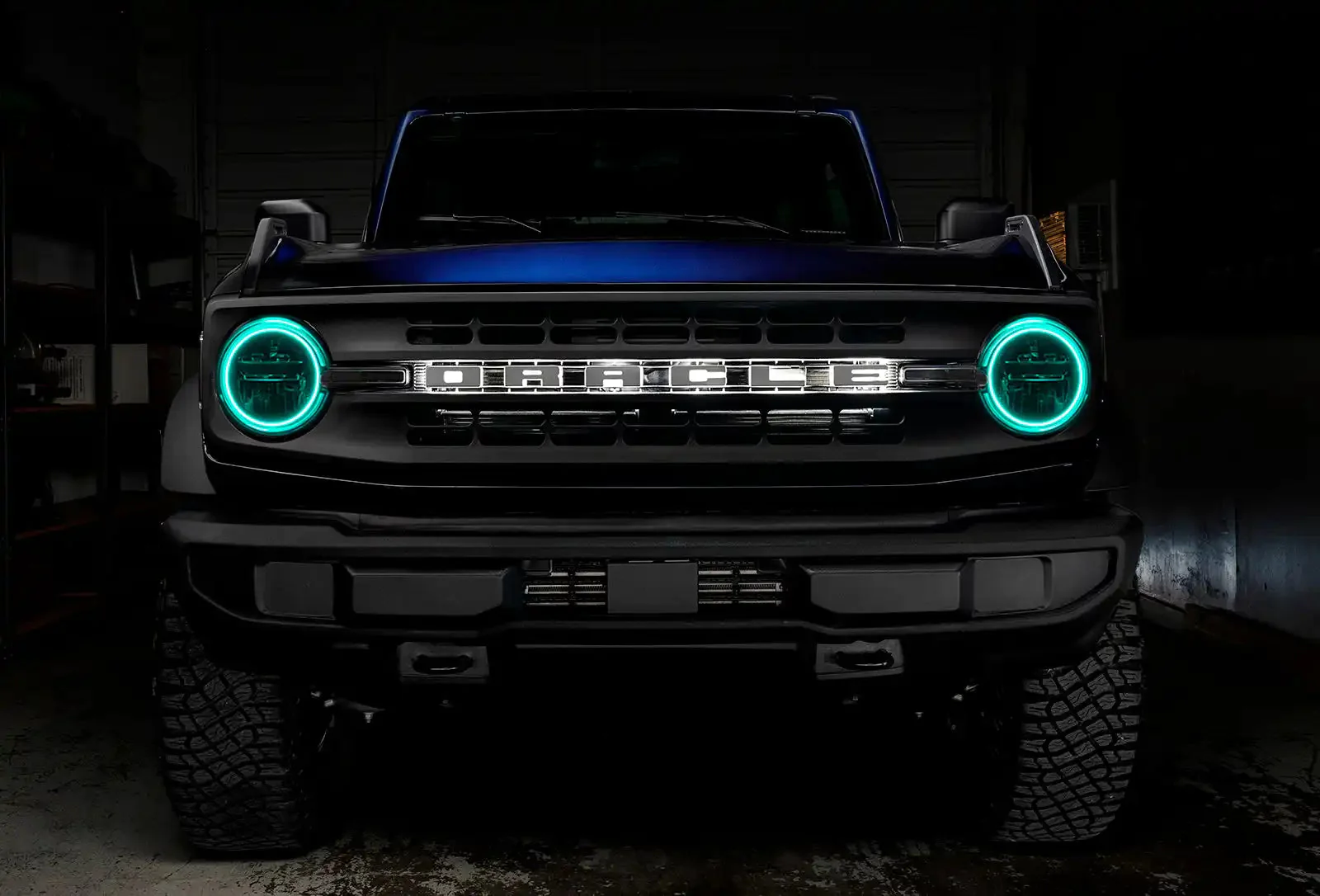 ORACLE Lighting 2021-2025 Ford Bronco LED Headlight Halo Kit - Base Headlights - Image 26