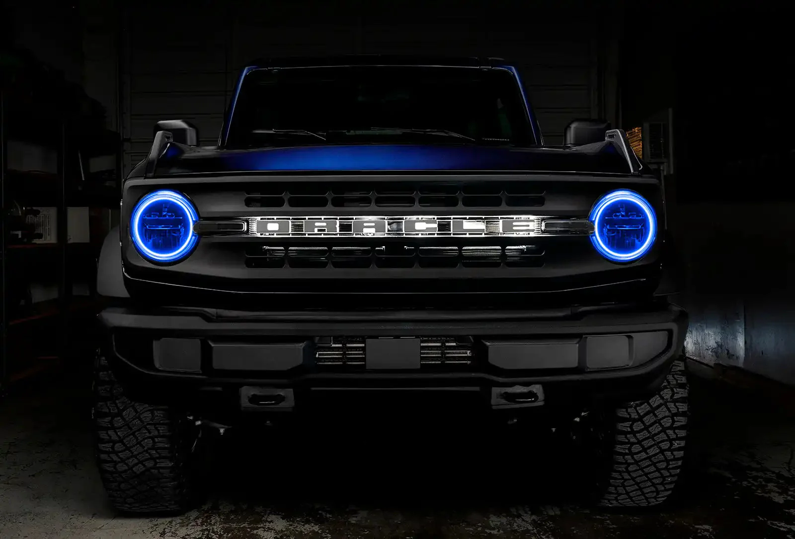 ORACLE Lighting 2021-2025 Ford Bronco LED Headlight Halo Kit - Base Headlights - Image 32