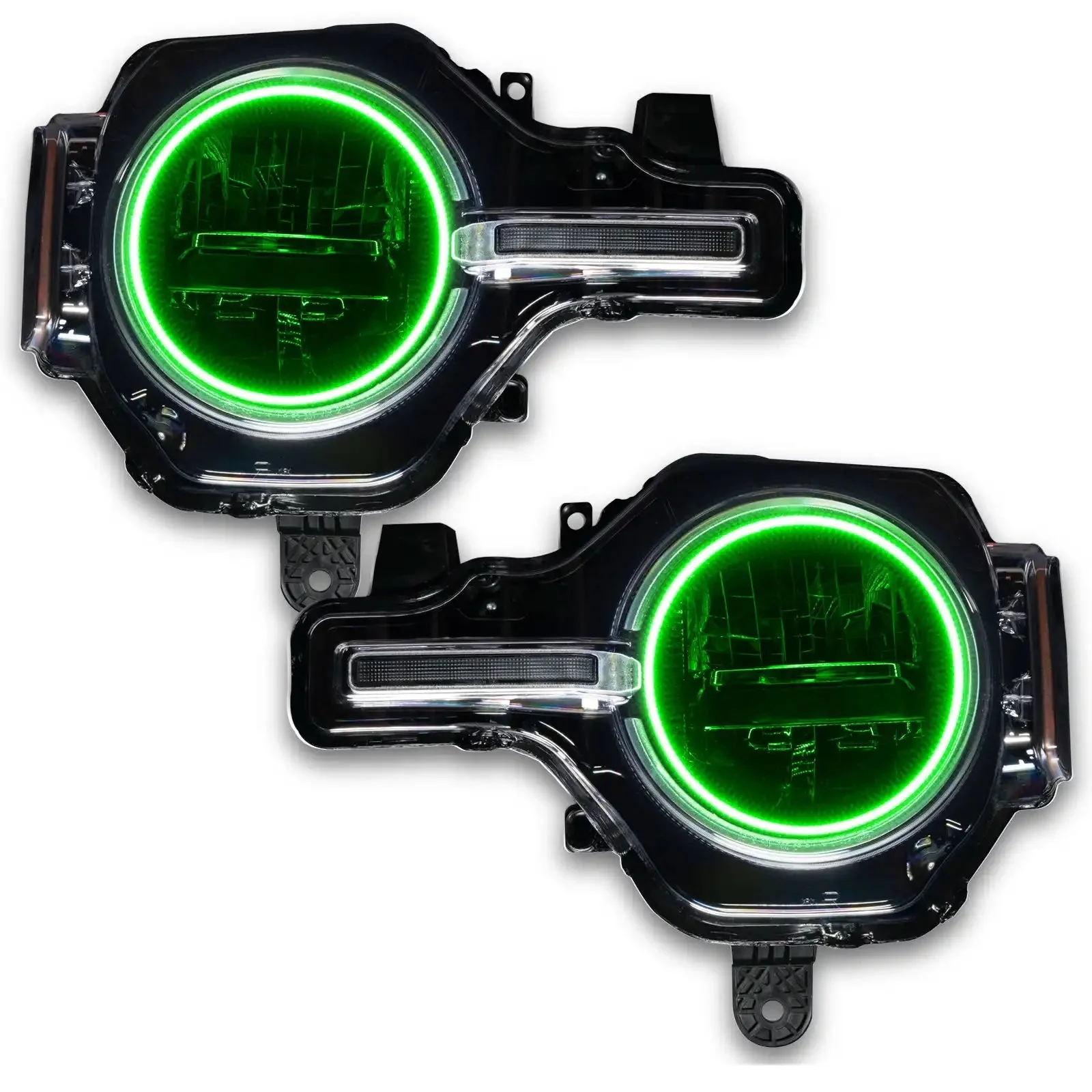 ORACLE Lighting 2021-2025 Ford Bronco LED Headlight Halo Kit - Base Headlights - Image 34