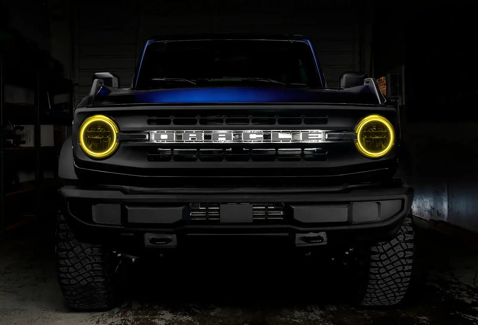 ORACLE Lighting 2021-2025 Ford Bronco LED Headlight Halo Kit - Base Headlights - Image 35