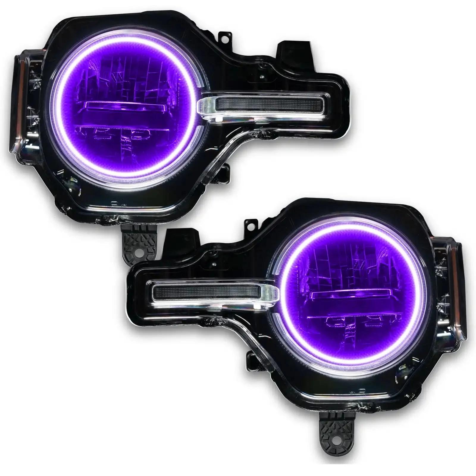 ORACLE Lighting 2021-2025 Ford Bronco LED Headlight Halo Kit - Base Headlights - Image 36