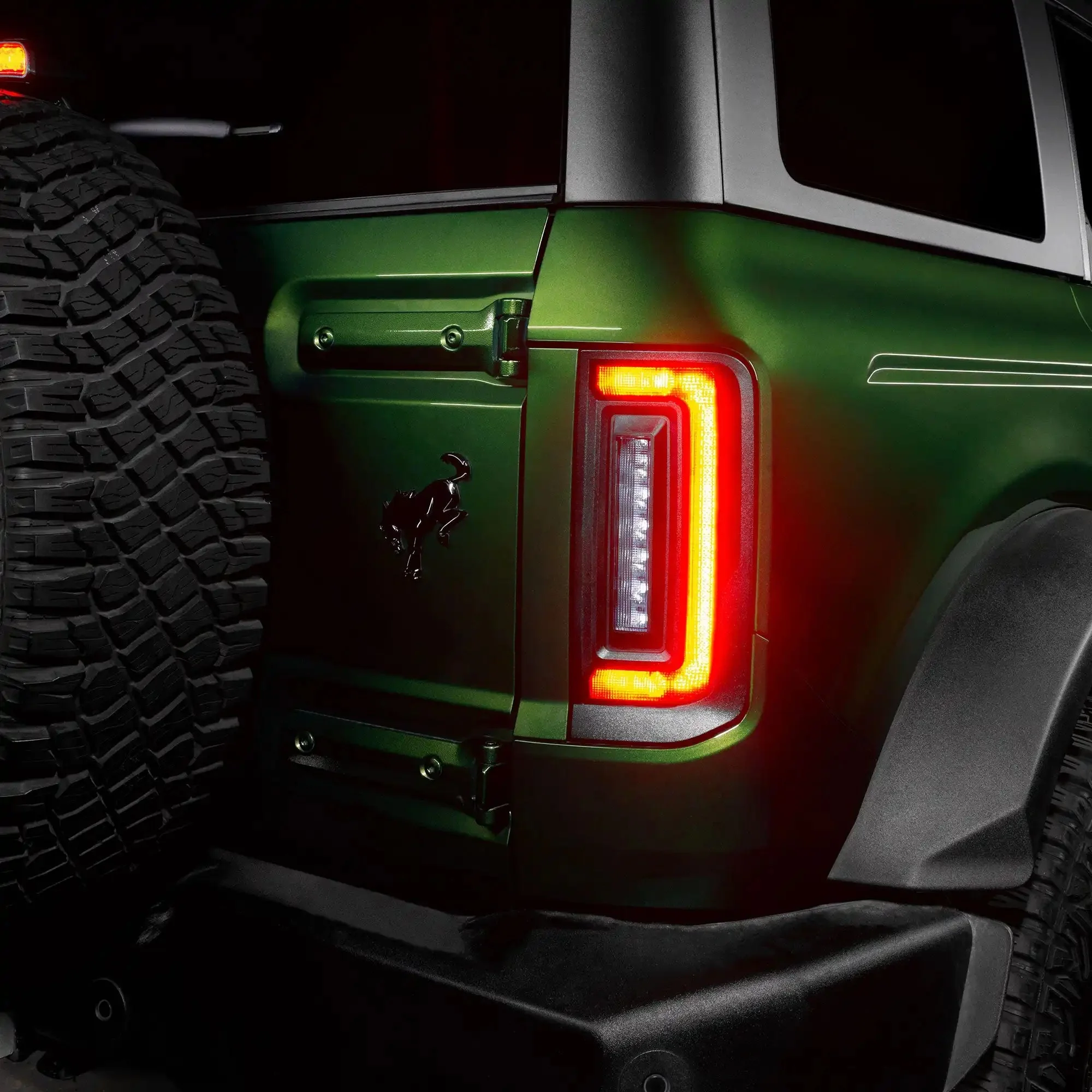 V2 | 2021-2025 Ford Bronco Flush Mount LED Tail Lights - Low Profile | 1,400 Lumens - Image 12