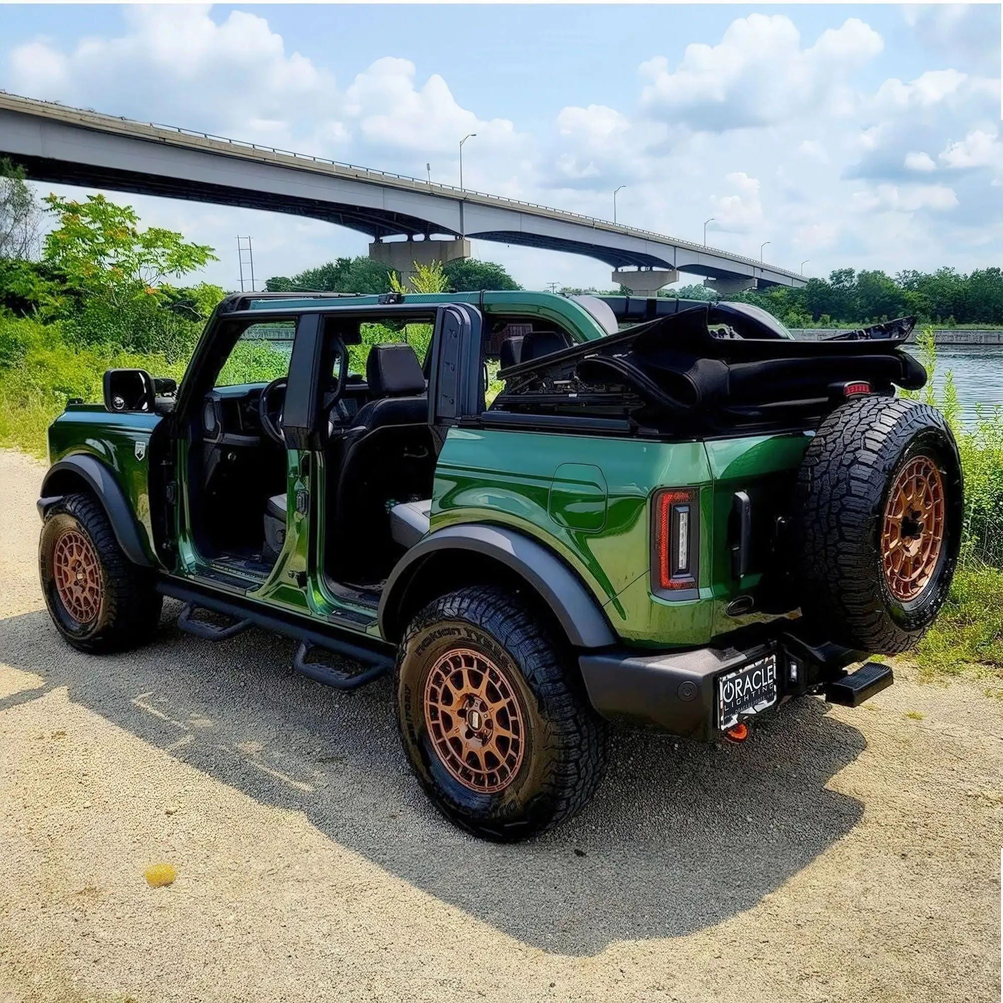 V2 | 2021-2025 Ford Bronco Flush Mount LED Tail Lights - Low Profile | 1,400 Lumens - Image 13