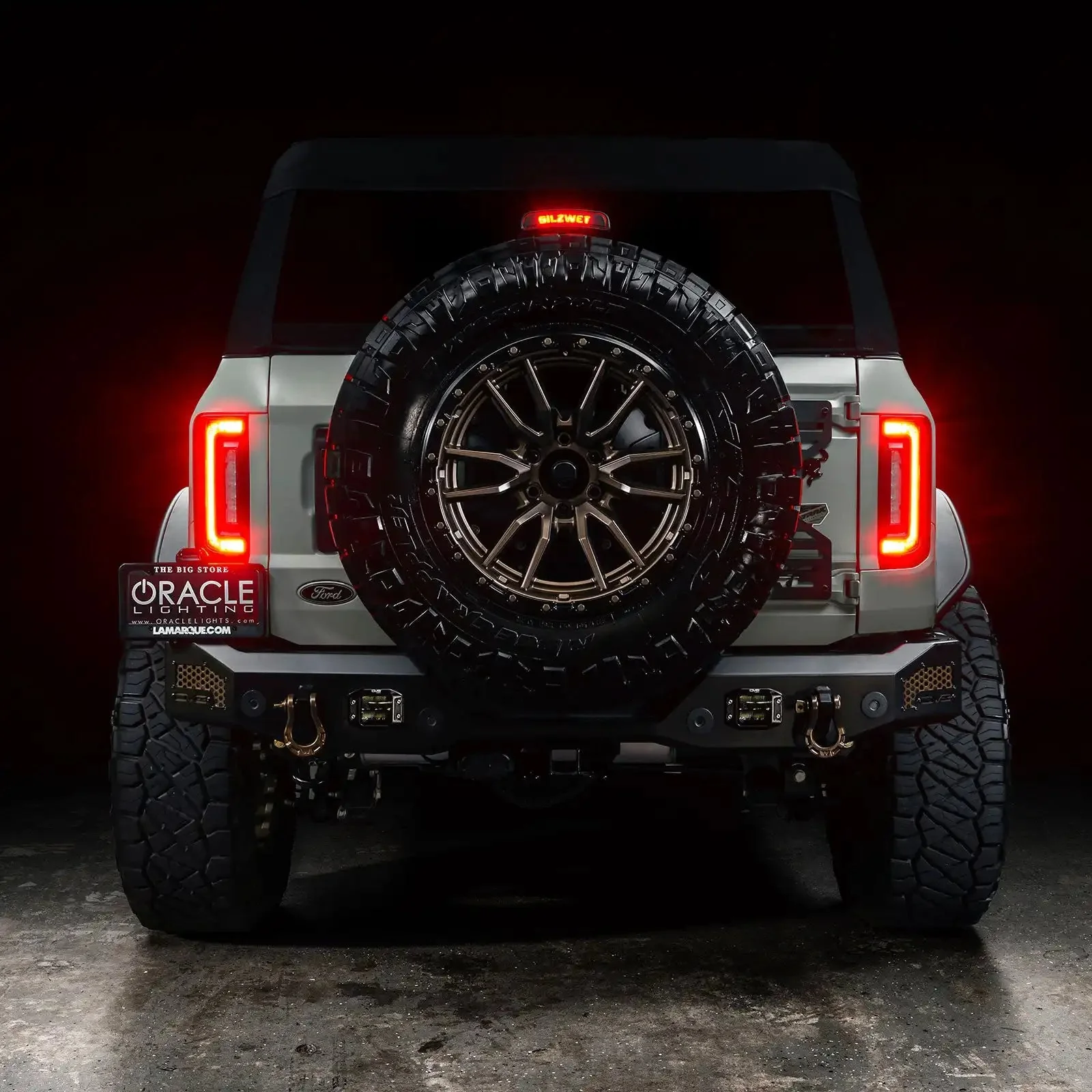 V2 | 2021-2025 Ford Bronco Flush Mount LED Tail Lights - Low Profile | 1,400 Lumens - Image 14