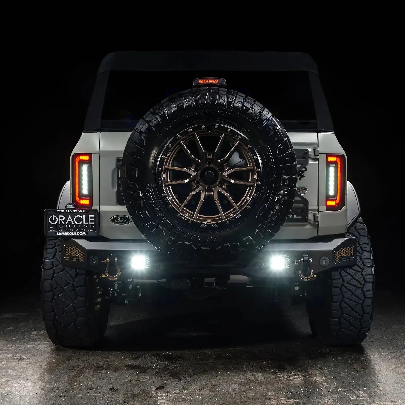 V2 | 2021-2025 Ford Bronco Flush Mount LED Tail Lights - Low Profile | 1,400 Lumens - Image 38
