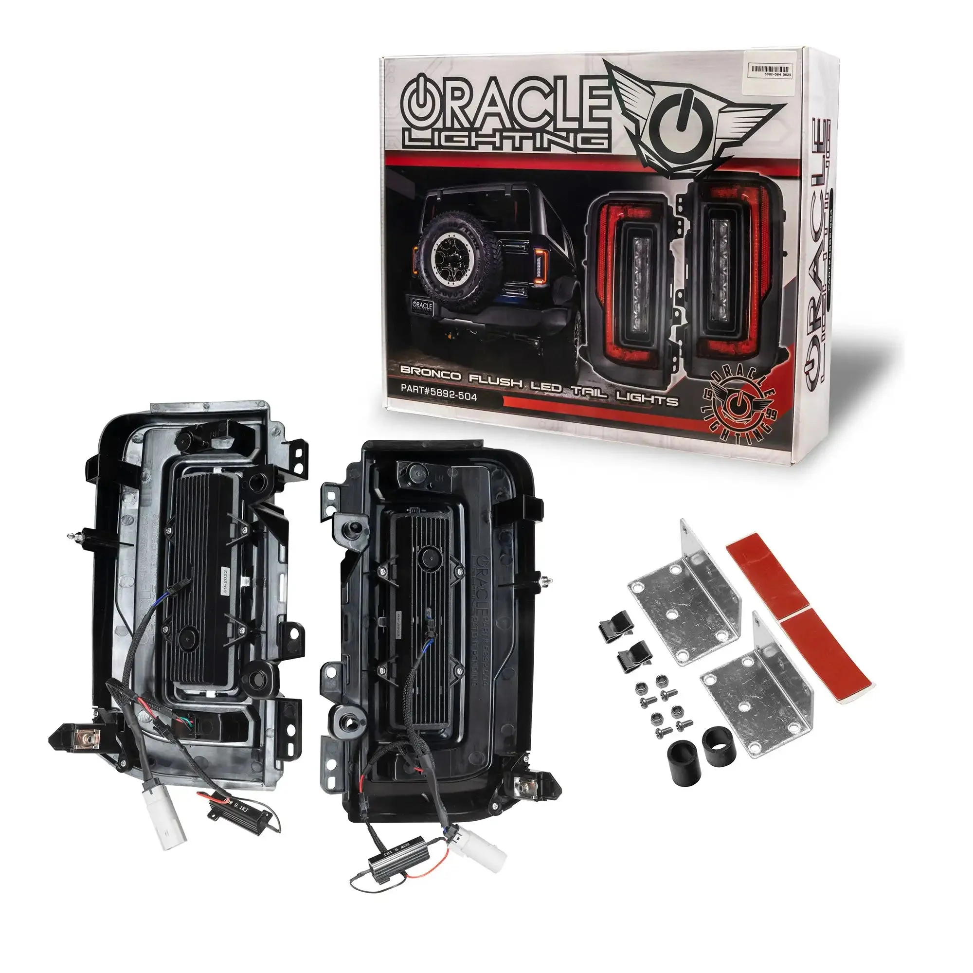 V2 | 2021-2025 Ford Bronco Flush Mount LED Tail Lights - Low Profile | 1,400 Lumens - Image 50