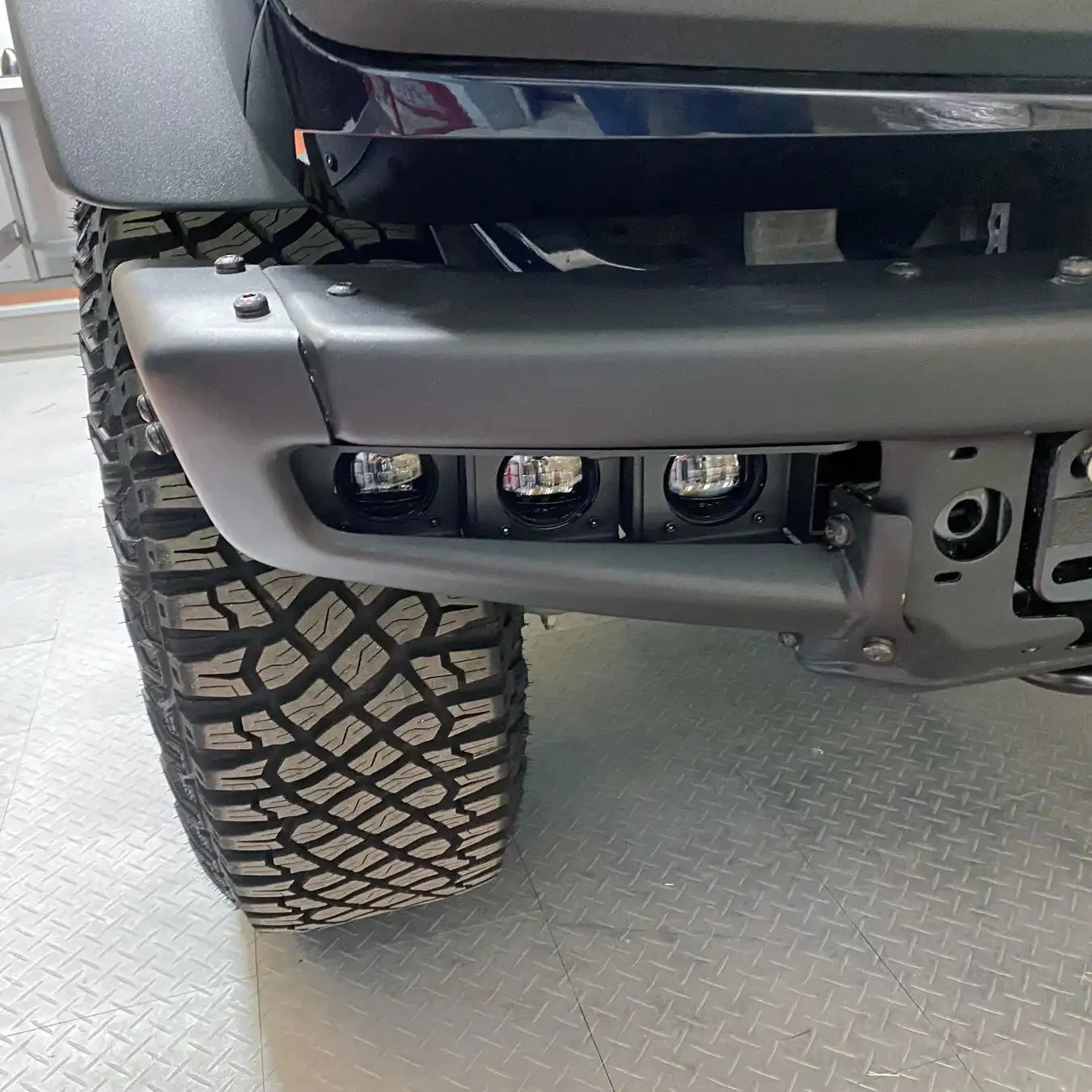 2021-2026 Ford Bronco Triple LED Fog Light Kit - Steel Modular Bumper | 90W - Image 19