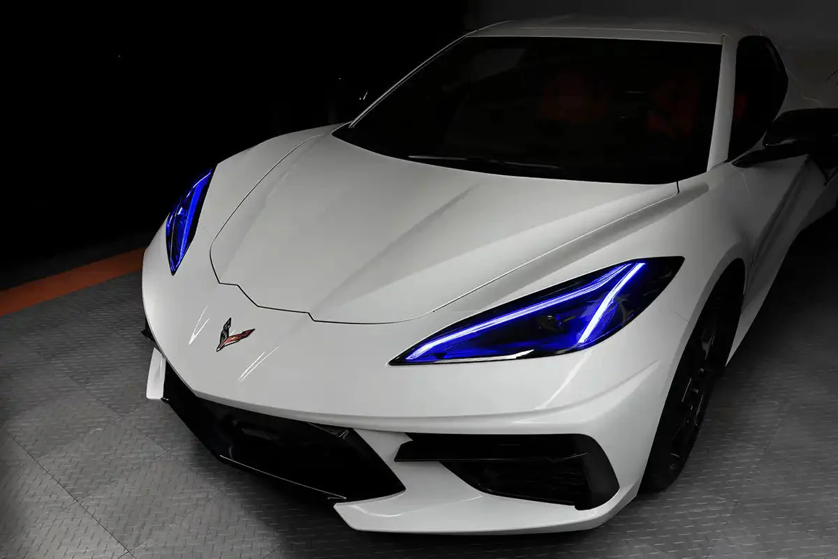 ORACLE Lighting 2020-2025 Chevrolet C8 Corvette ColorSHIFT RGB+A LED Headlight DRL Upgrade - Image 19