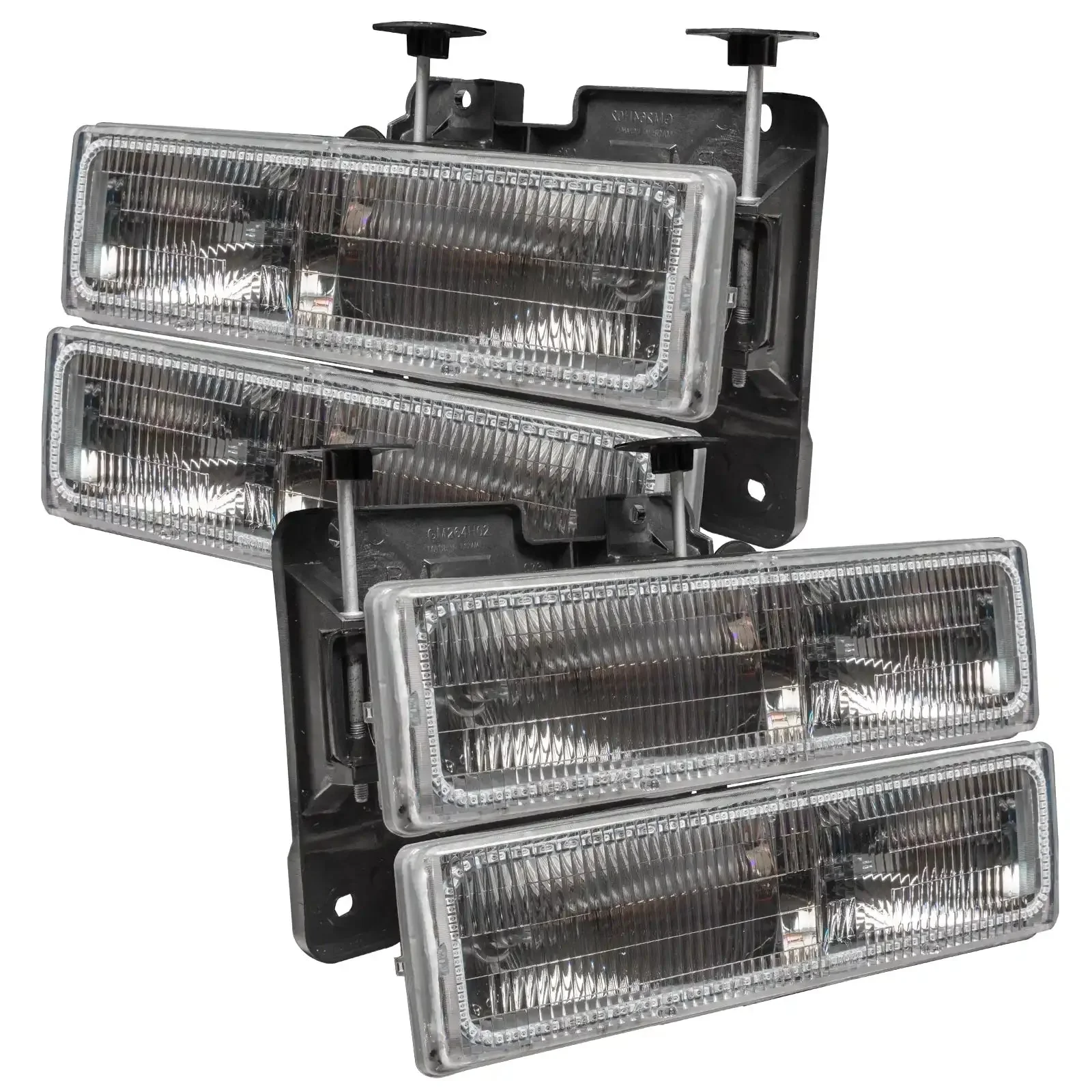 ORACLE Lighting 1988-2002 Chevrolet C10 Pre-Assembled Halo Headlights - Image 3