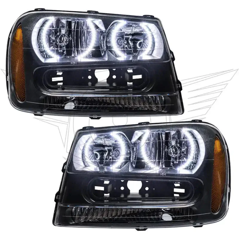 ORACLE Lighting 2002-2009 Chevrolet TrailBlazer Pre-Assembled Halo Headlights - Image 6