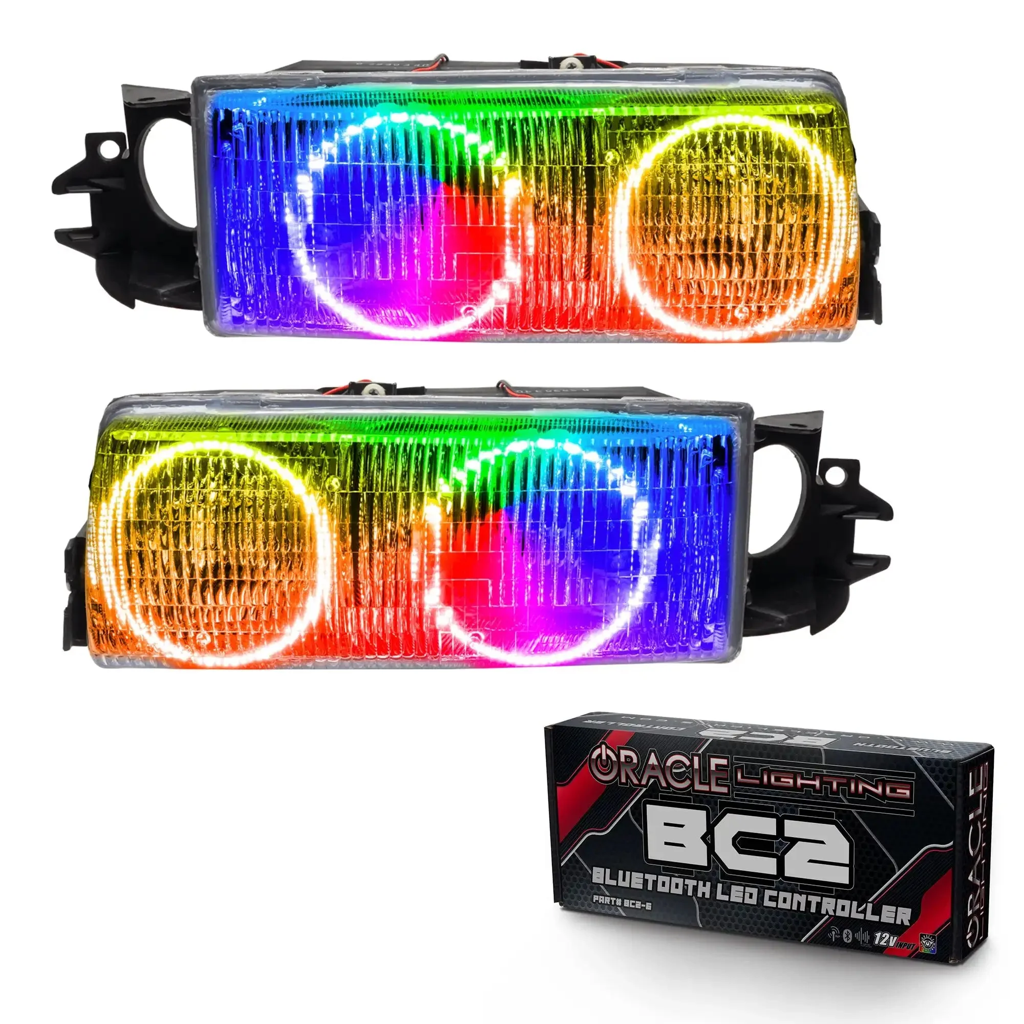 ORACLE Lighting 1991-1996 Chevrolet Caprice Pre-Assembled Halo Headlights - Image 12