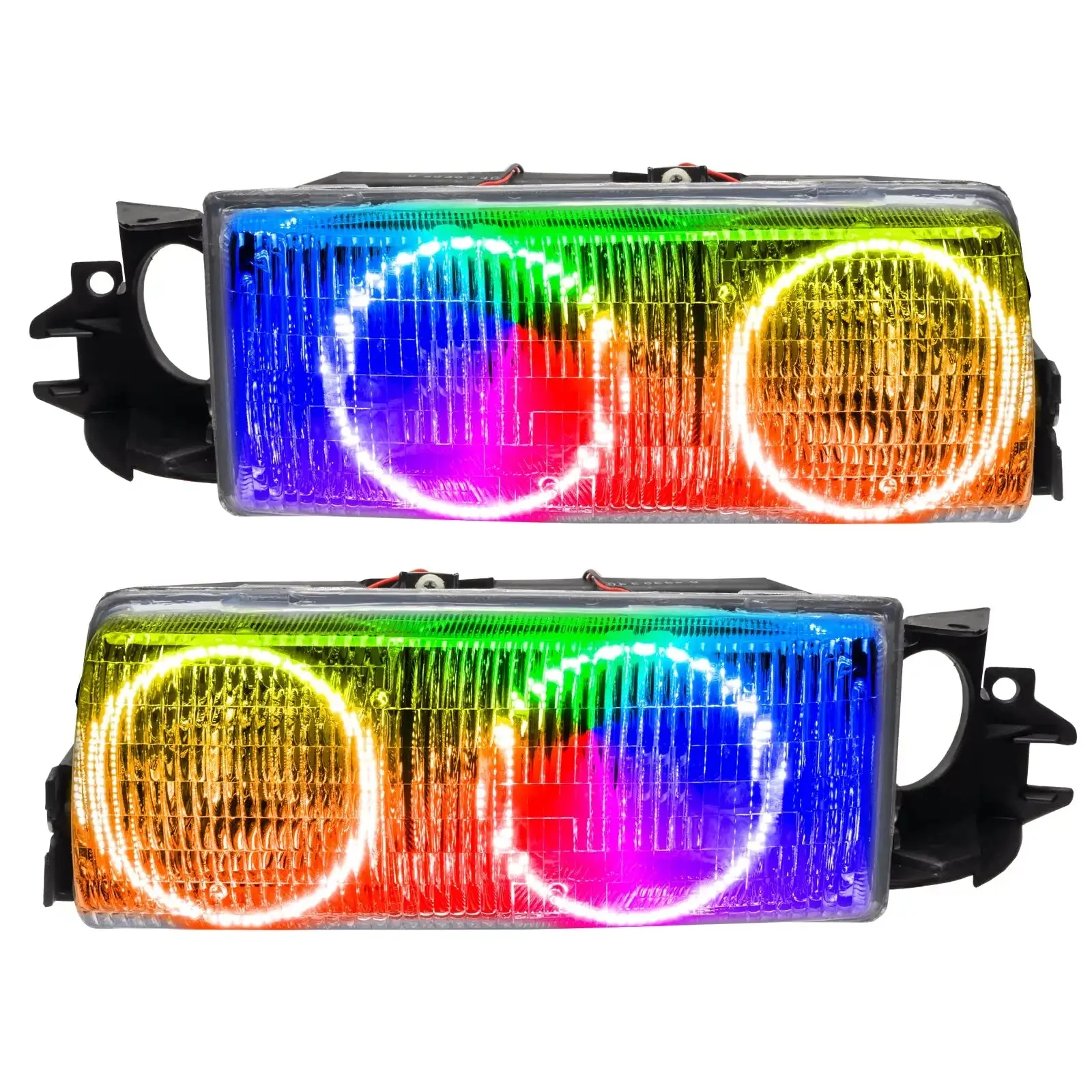 ORACLE Lighting 1991-1996 Chevrolet Caprice Pre-Assembled Halo Headlights - Image 8