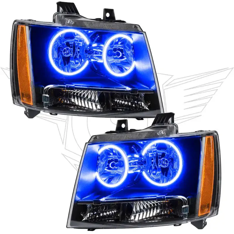 ORACLE Lighting 2007-2014 Chevrolet Suburban Pre-Assembled Halo Headlights - Image 7