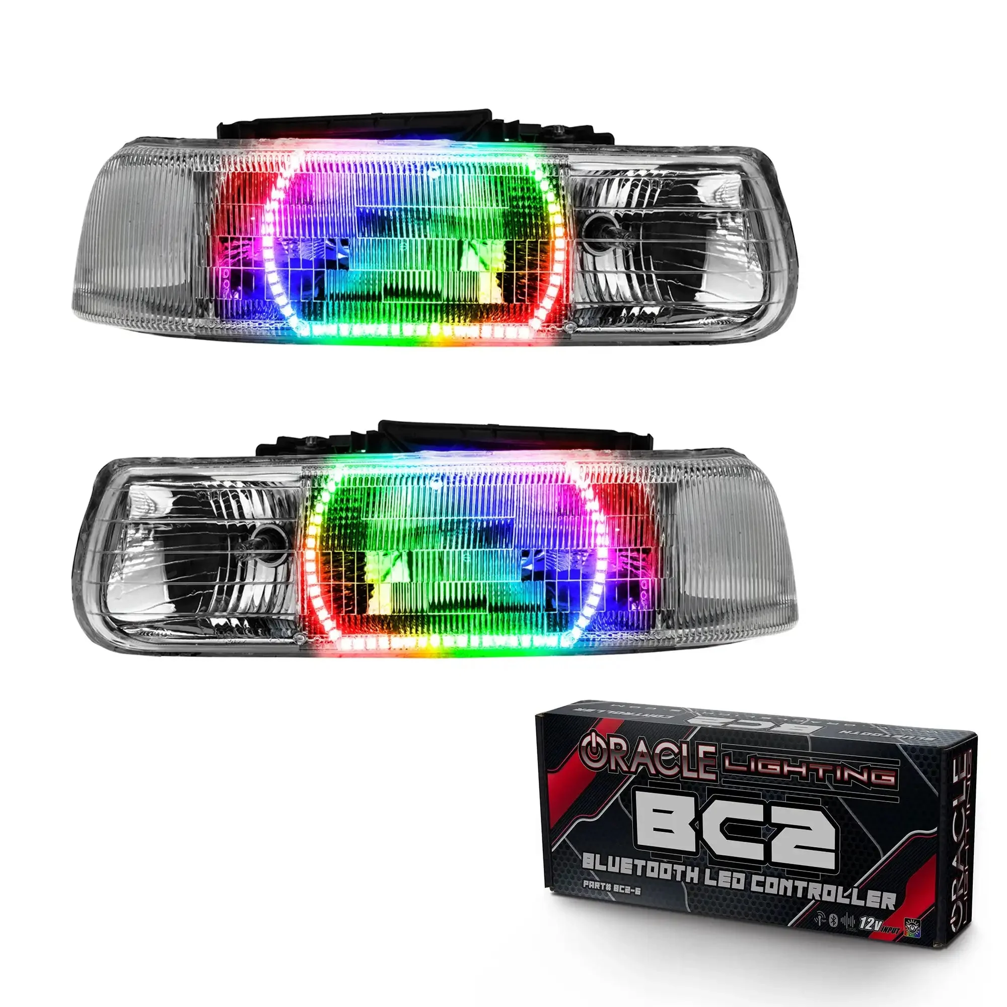 2000-2006 Chevy Tahoe Pre-Assembled Headlights - Image 6