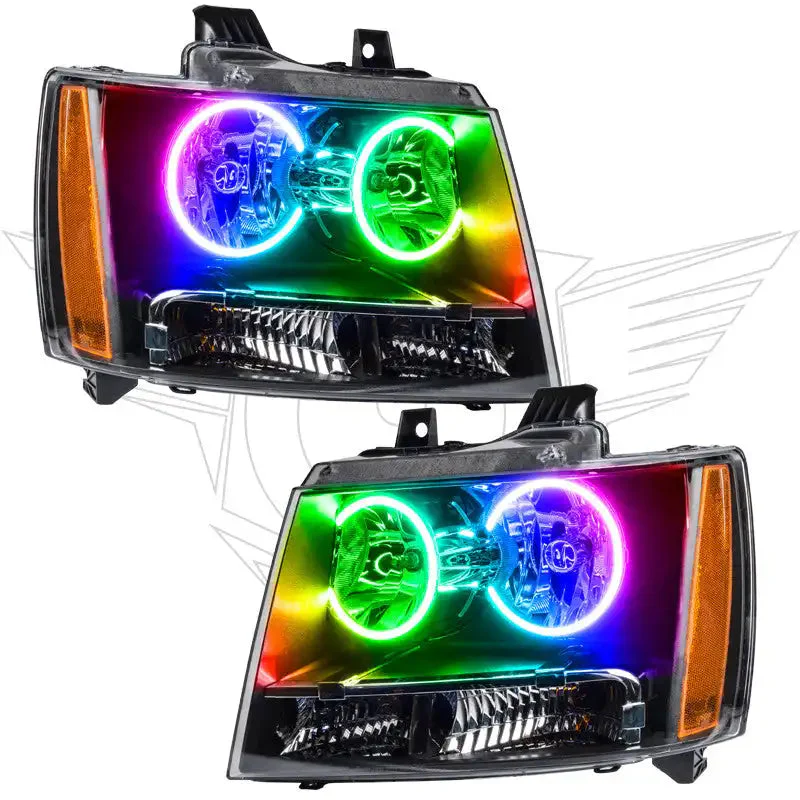 ORACLE Lighting 2007-2014 Chevrolet Tahoe Pre-Assembled Halo Headlights - Image 8