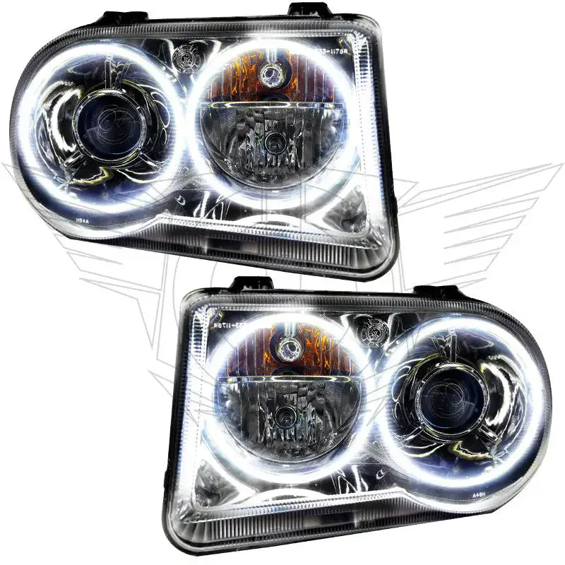 ORACLE Lighting 2005-2010 Chrysler 300C Pre-Assembled Halo Headlights - HID Style - Image 6