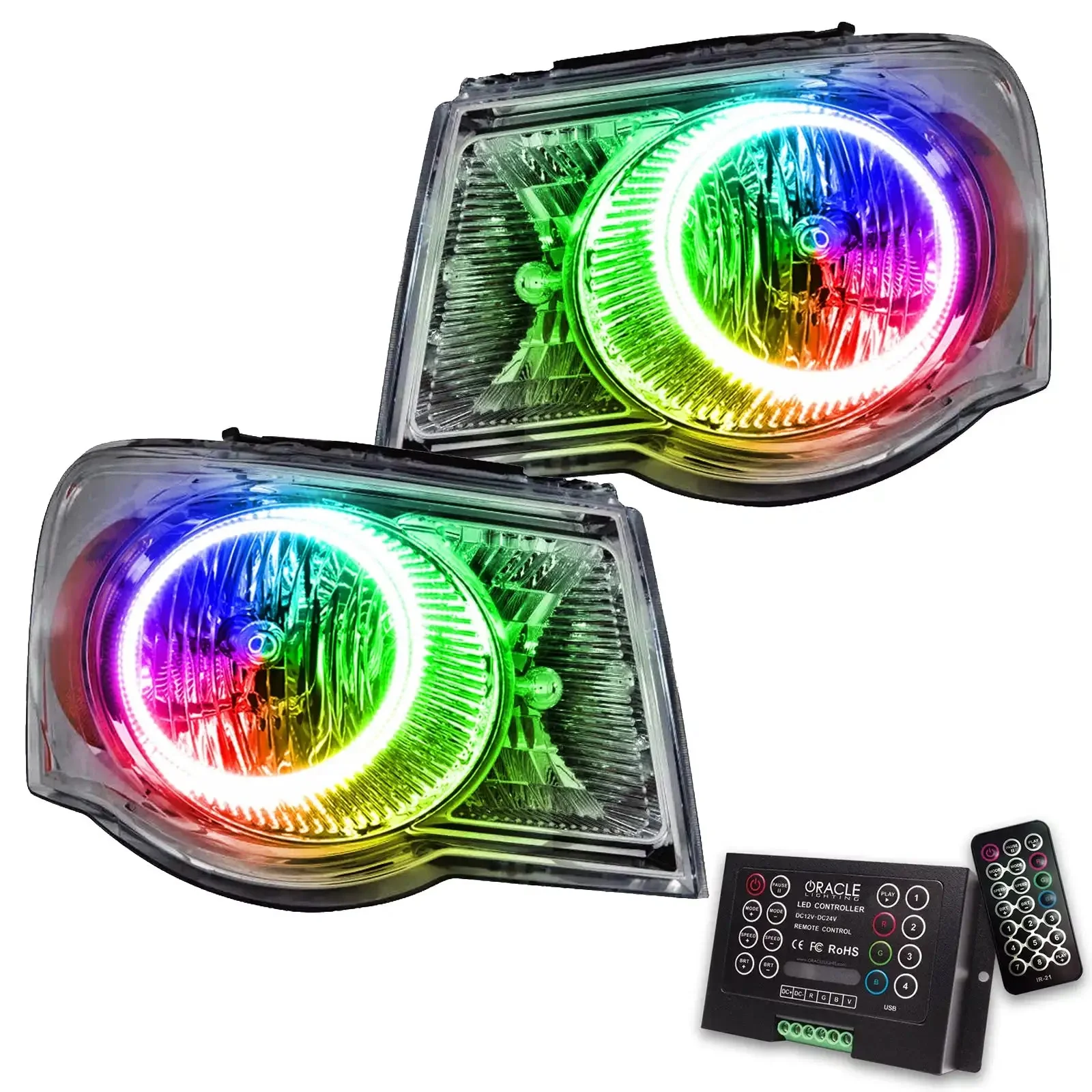 ORACLE Lighting 2007-2009 Chrysler Aspen Pre-Assembled Headlights - Image 10