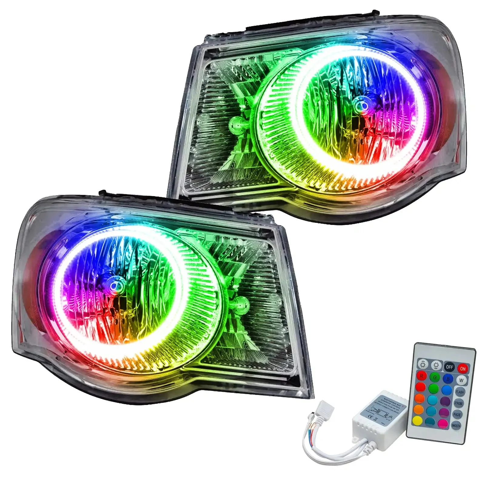 ORACLE Lighting 2007-2009 Chrysler Aspen Pre-Assembled Headlights - Image 8