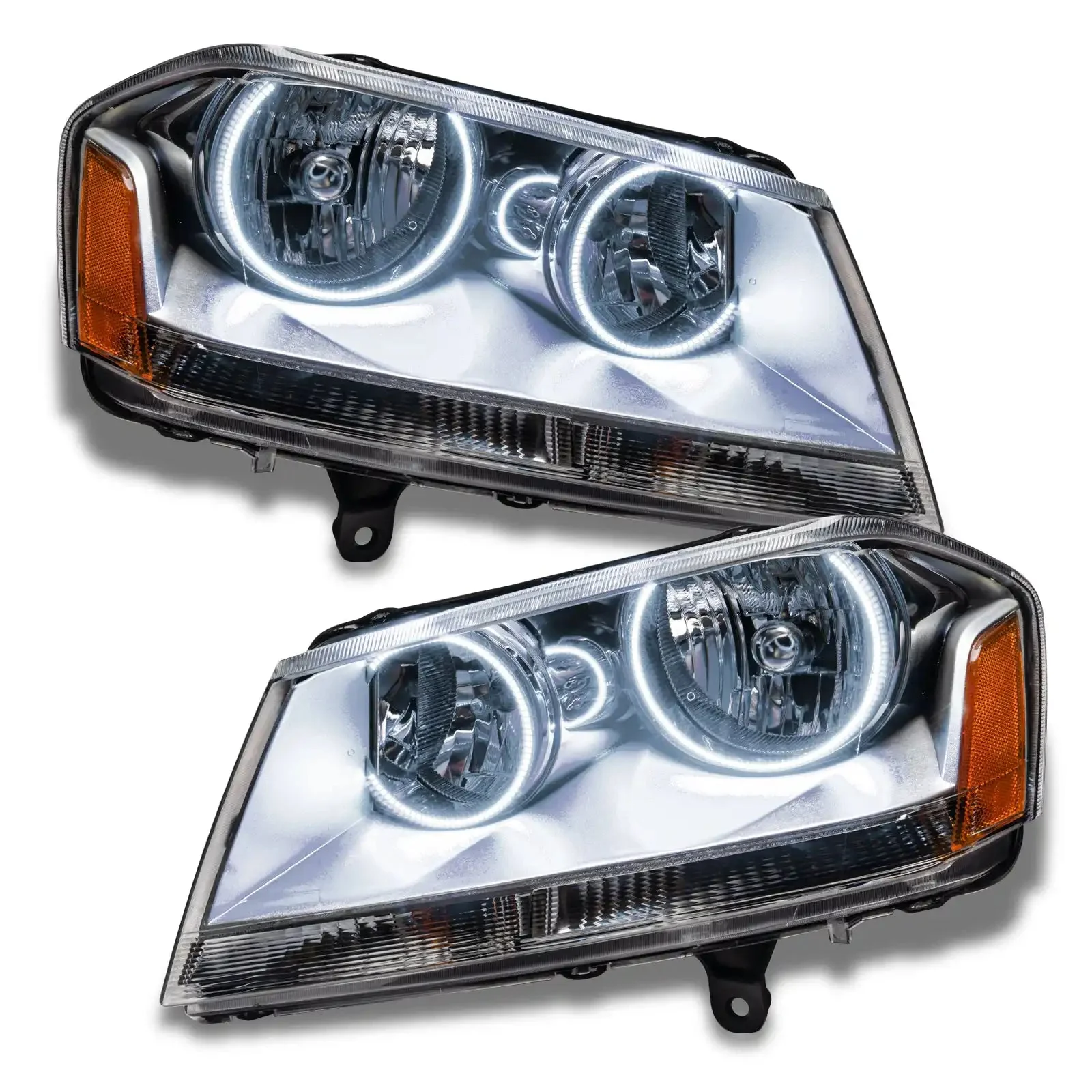 ORACLE Lighting 2008-2014 Dodge Avenger SE/SXT Pre-Assembled Halo Headlights - Image 6