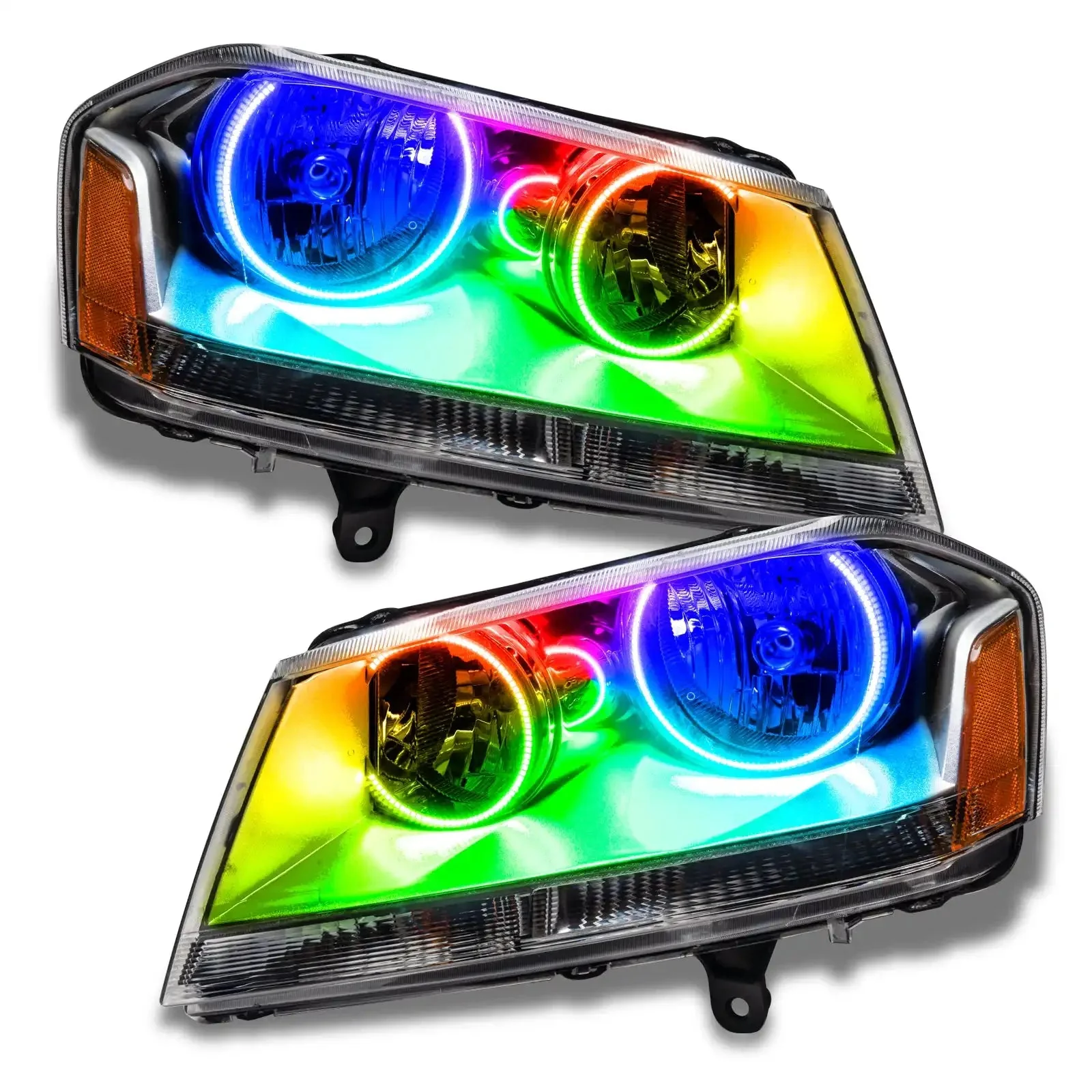 ORACLE Lighting 2008-2014 Dodge Avenger SE/SXT Pre-Assembled Halo Headlights - Image 7