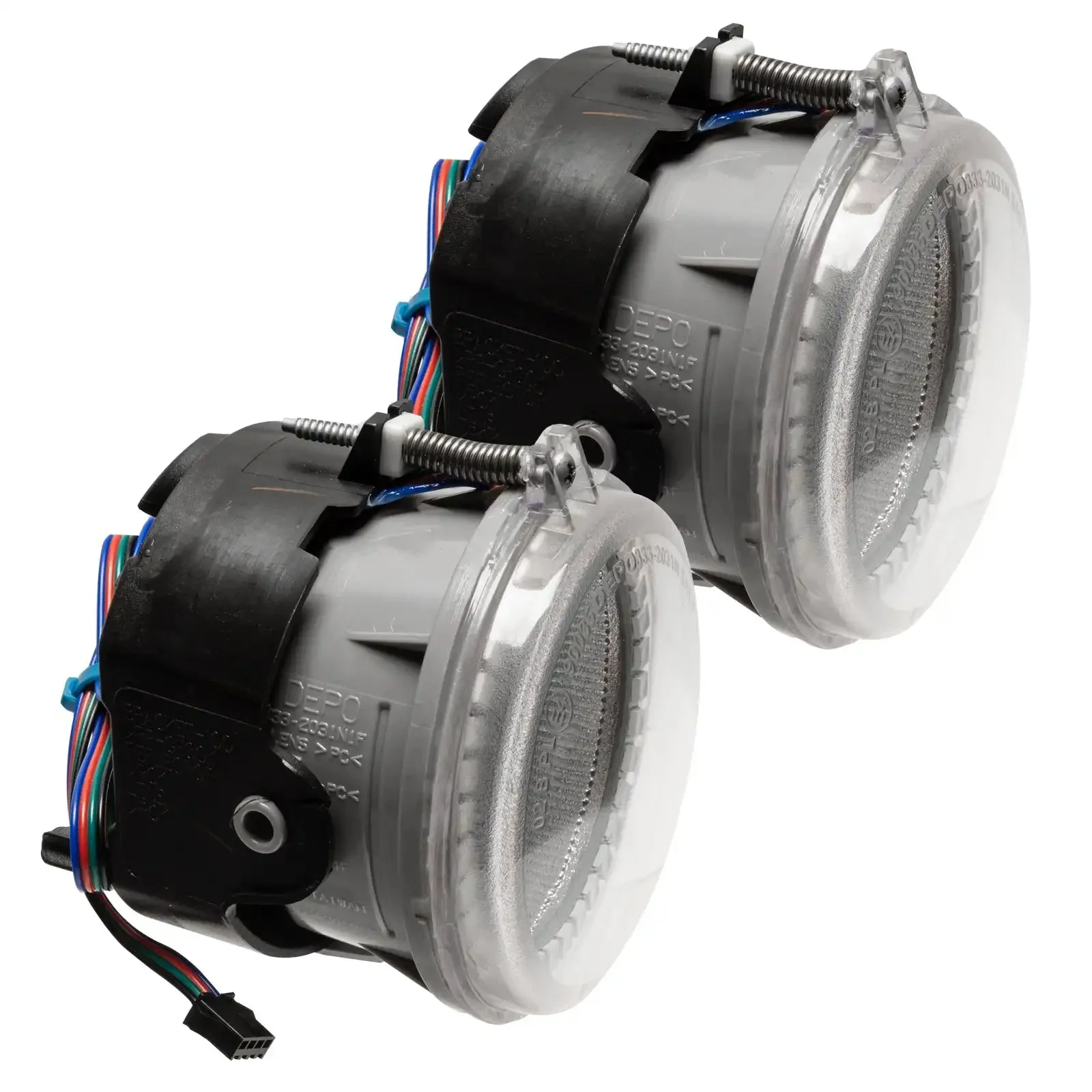 ORACLE Lighting 2008-2010 Dodge Challenger Pre-Assembled Halo Fog Lights - Image 3