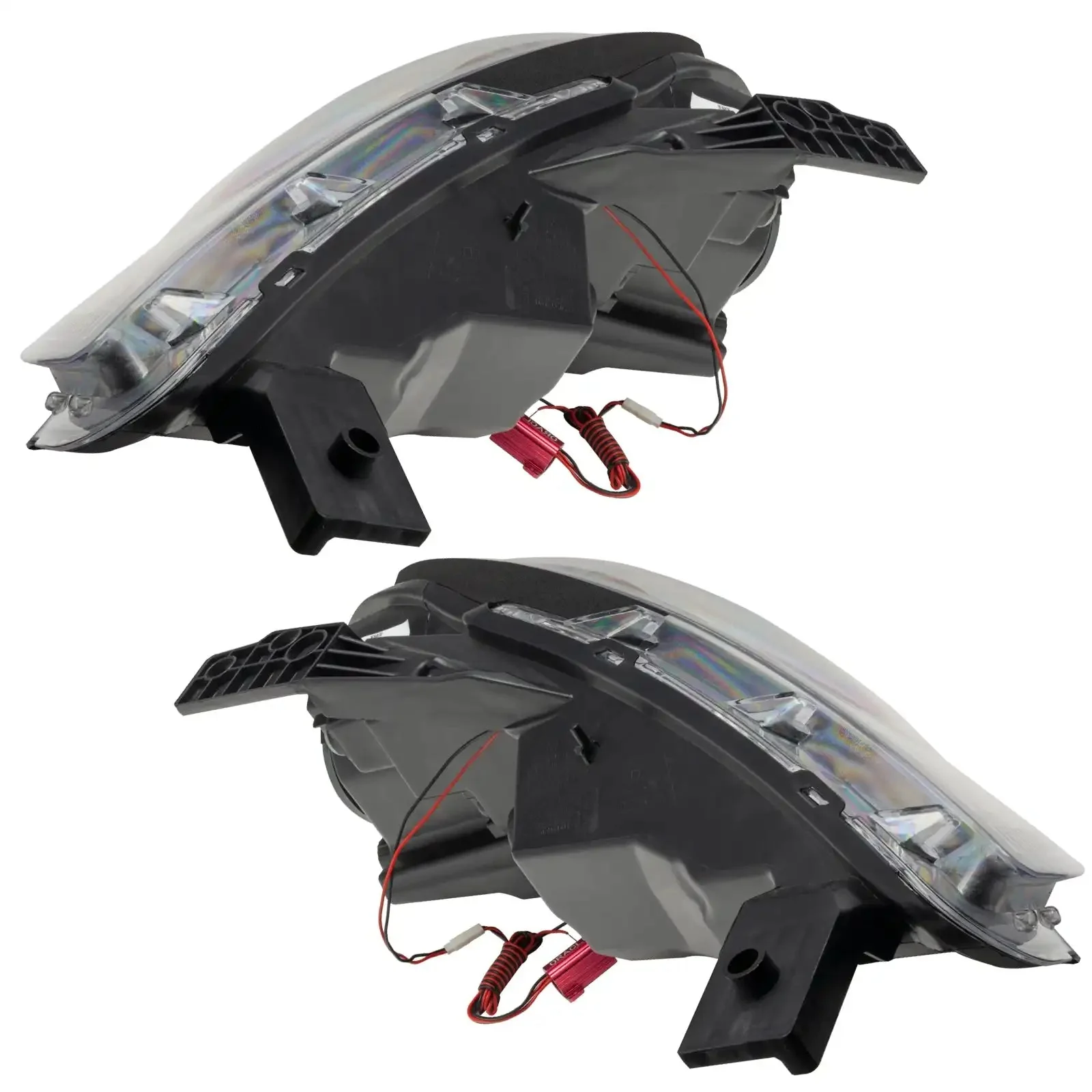ORACLE Lighting 2013-2014 Dodge Dart Pre-Assembled Headlights - Black Housing (HID Style) - Image 4